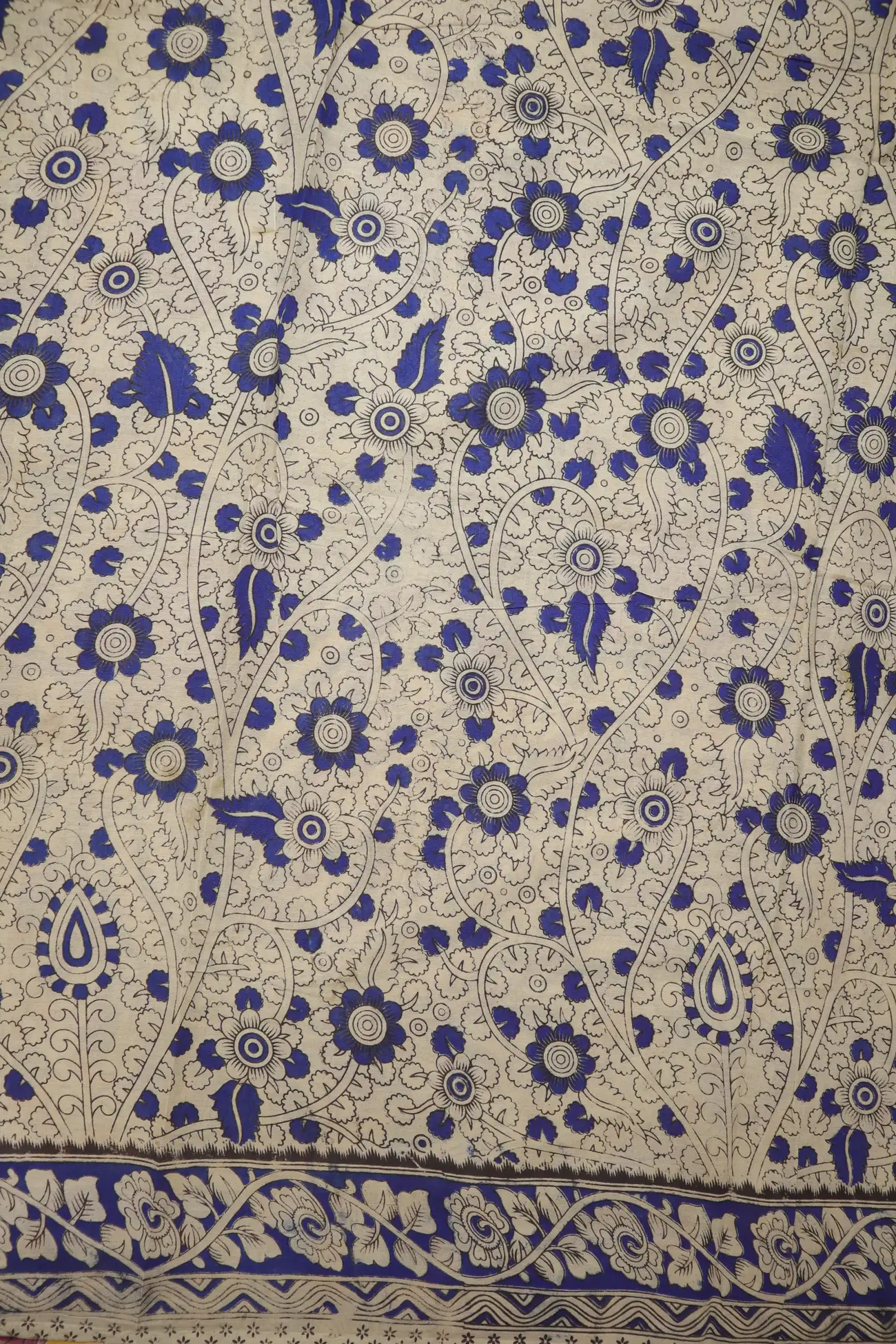 wheat-flower-kalamkari-saree-kk001335-d