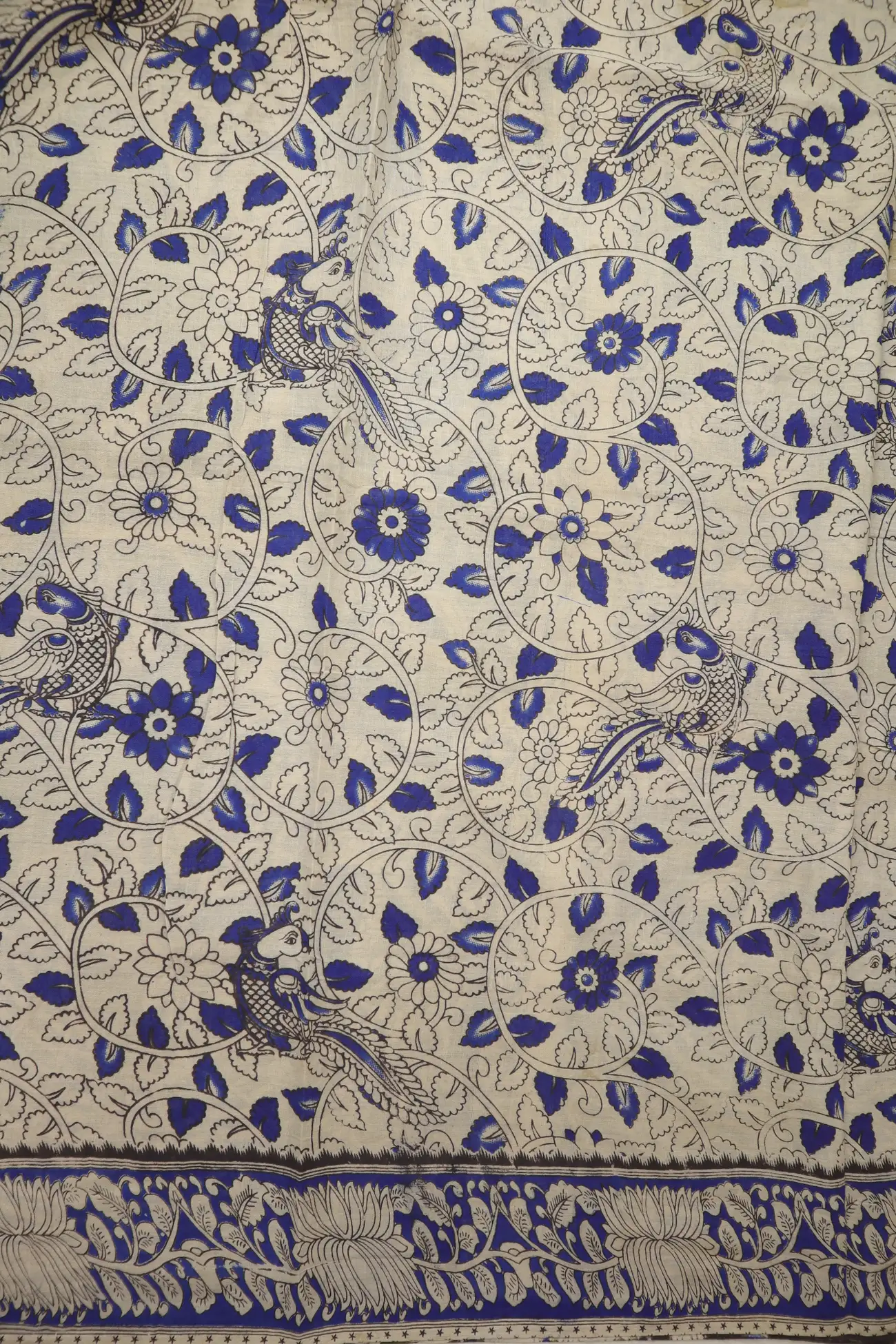 light-green-annapakshi-flower-kalamkari-saree-kk001308-d