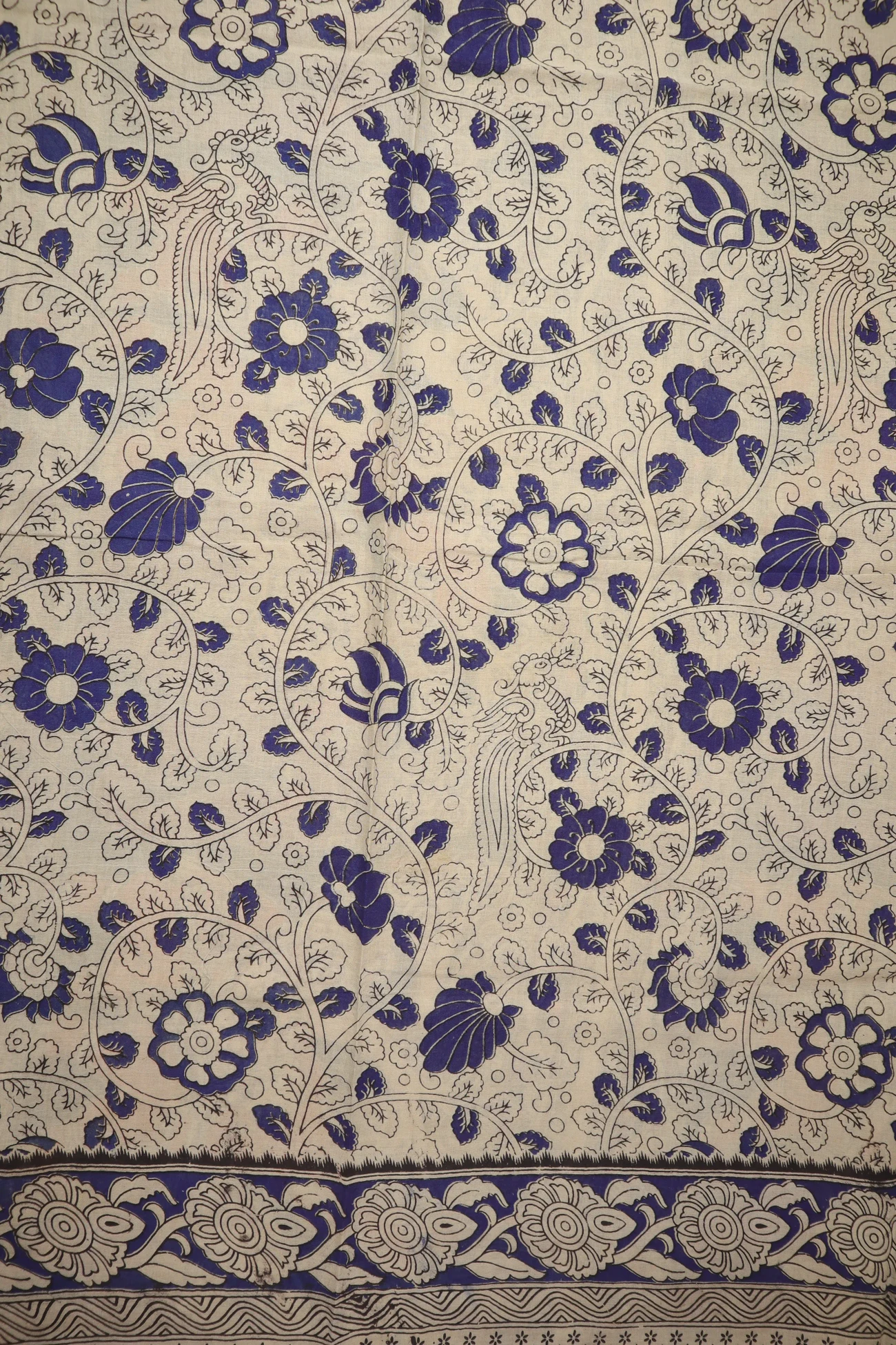 orange-flower-kalamkari-saree-kk001382-d