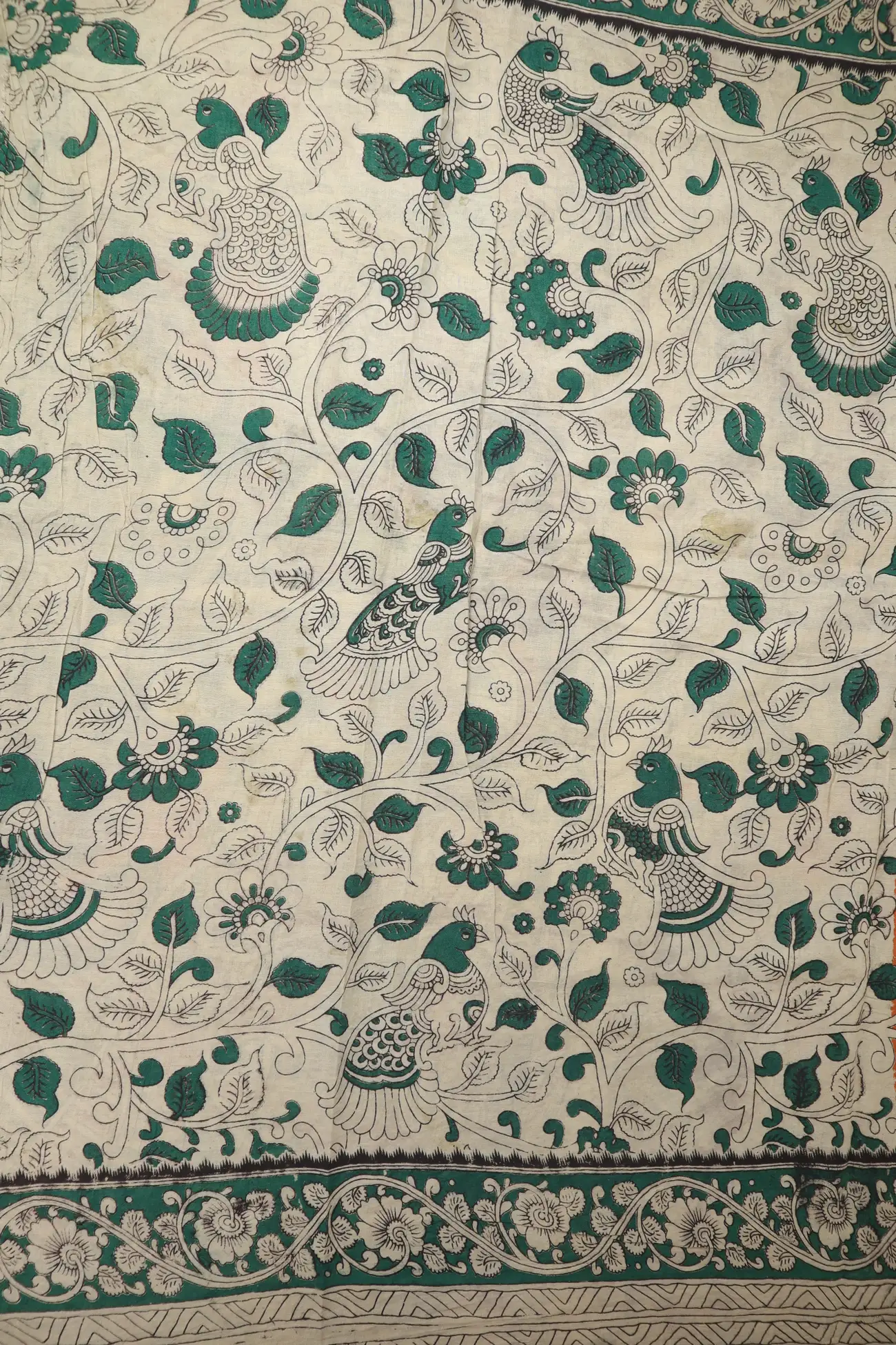 orange-flower-peacock-kalamkari-saree-kk001300-d