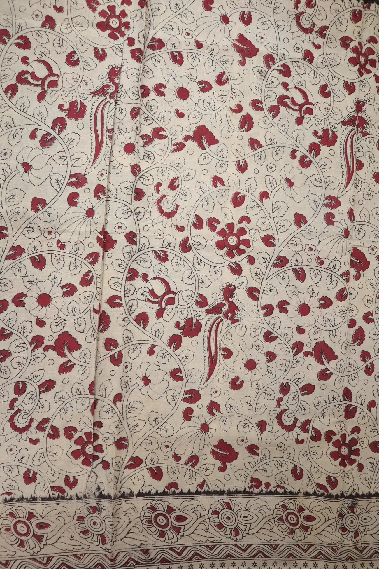 blue-flower-kalamkari-saree-kk001299-d