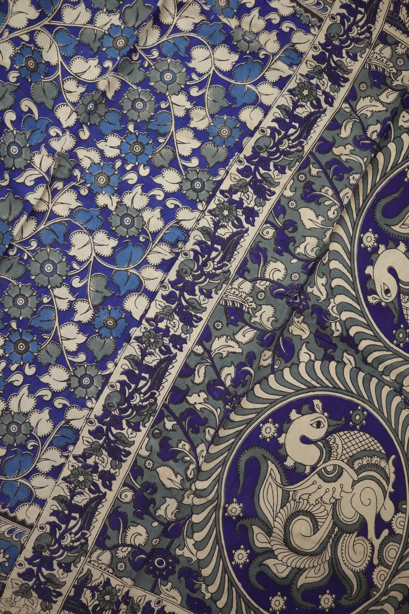 navy-flower-kalamkari-saree-kk001368-c