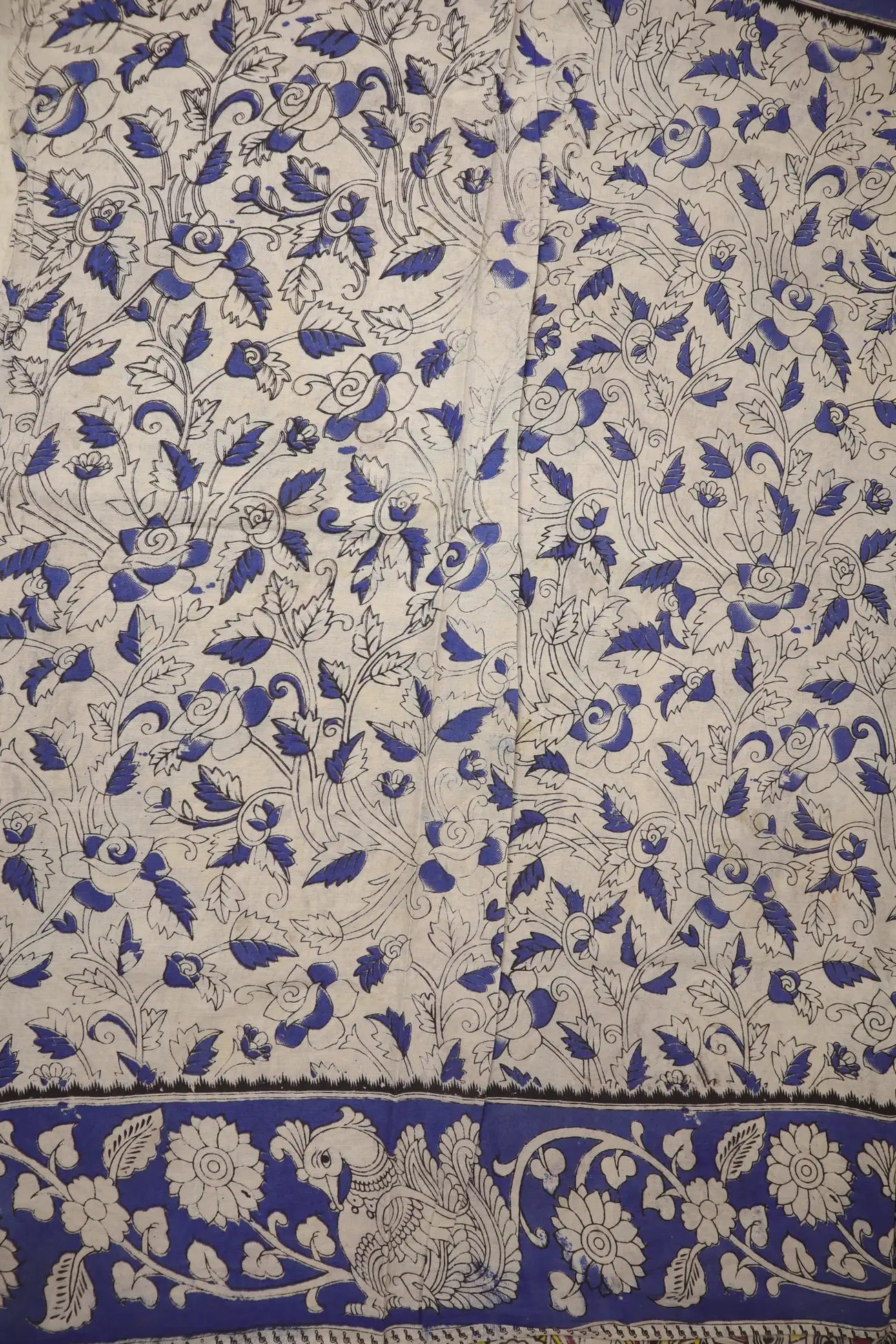 wheat-peacock-kalamkari-saree-kk001353-d