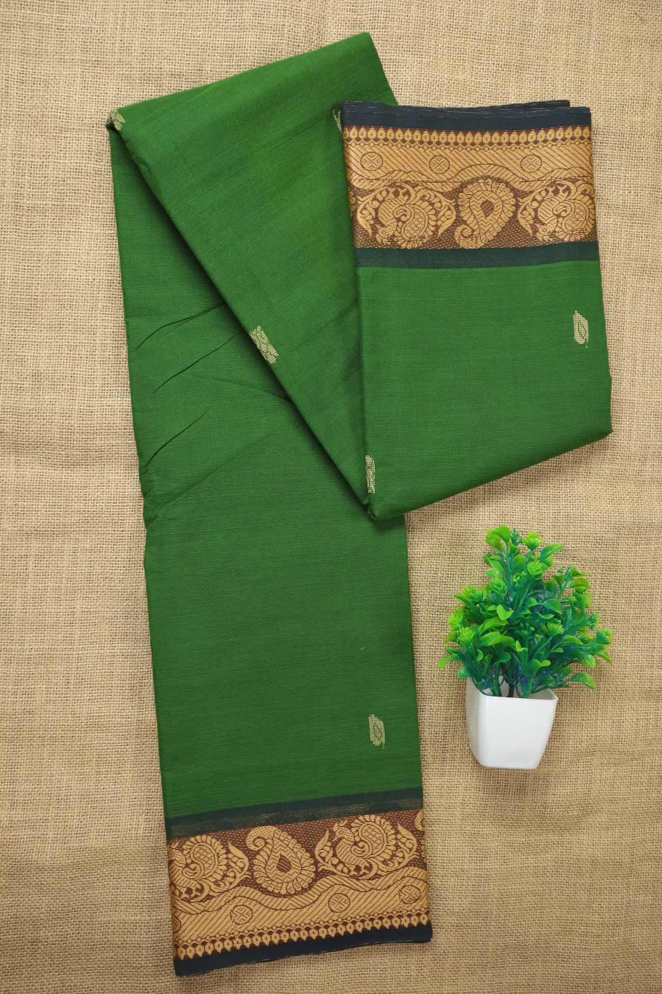 green-peacock-butta-saree-bs002040-a