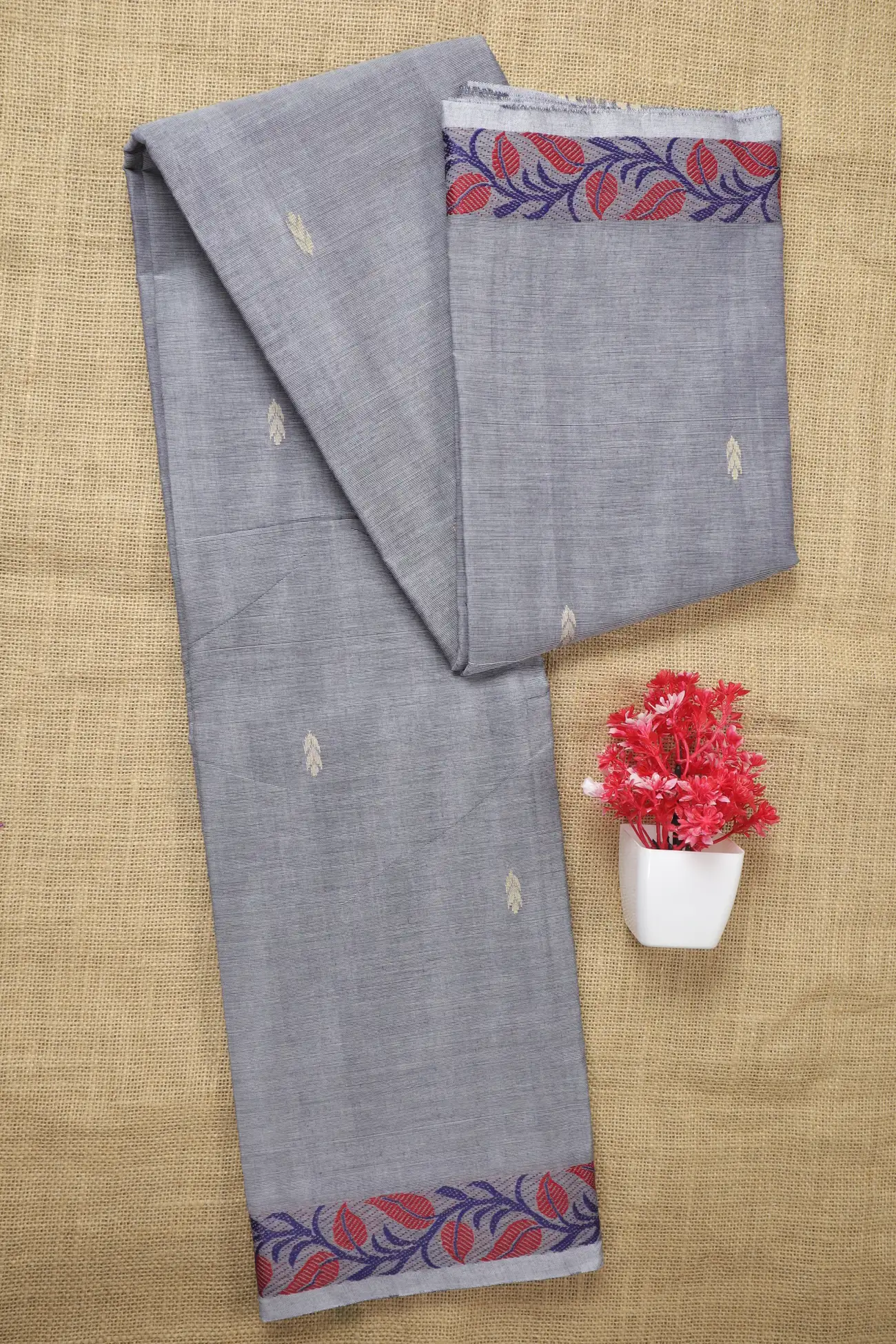 gray-flower-butta-saree-bs002024-a