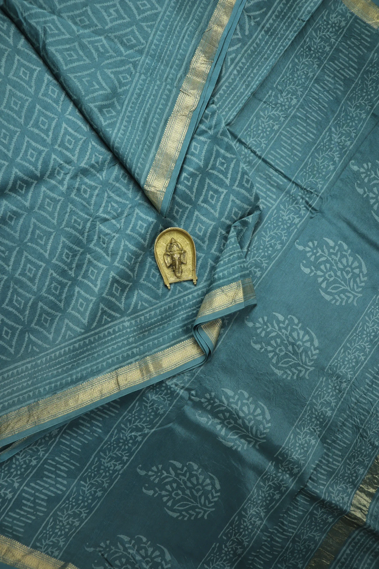 steel-blue-zigzag-maheshwari-silk-cotton-mh000337-a