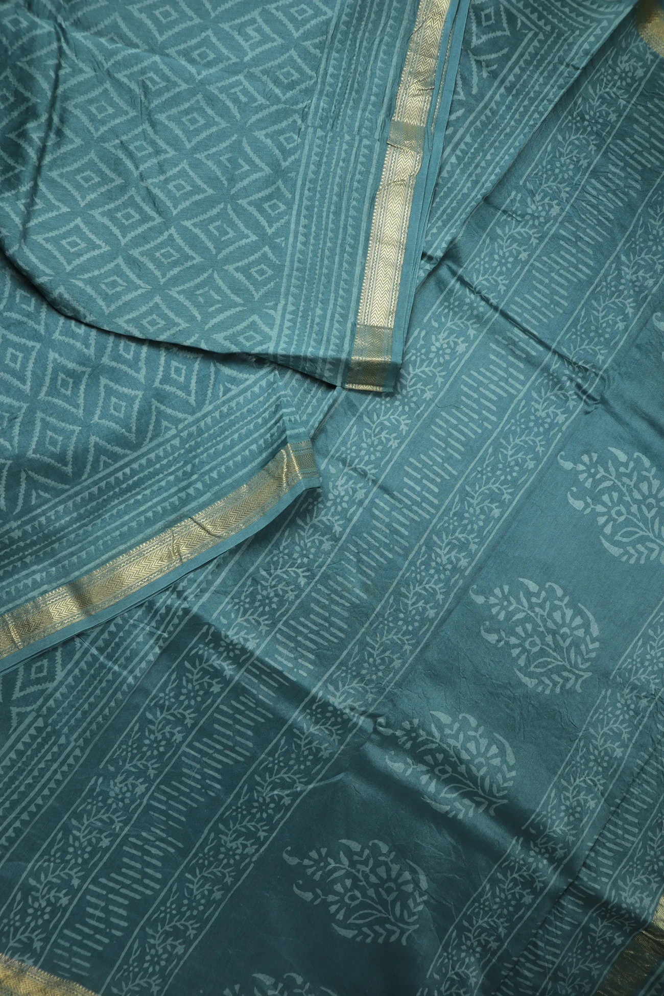 steel-blue-zigzag-maheshwari-silk-cotton-mh000337-b