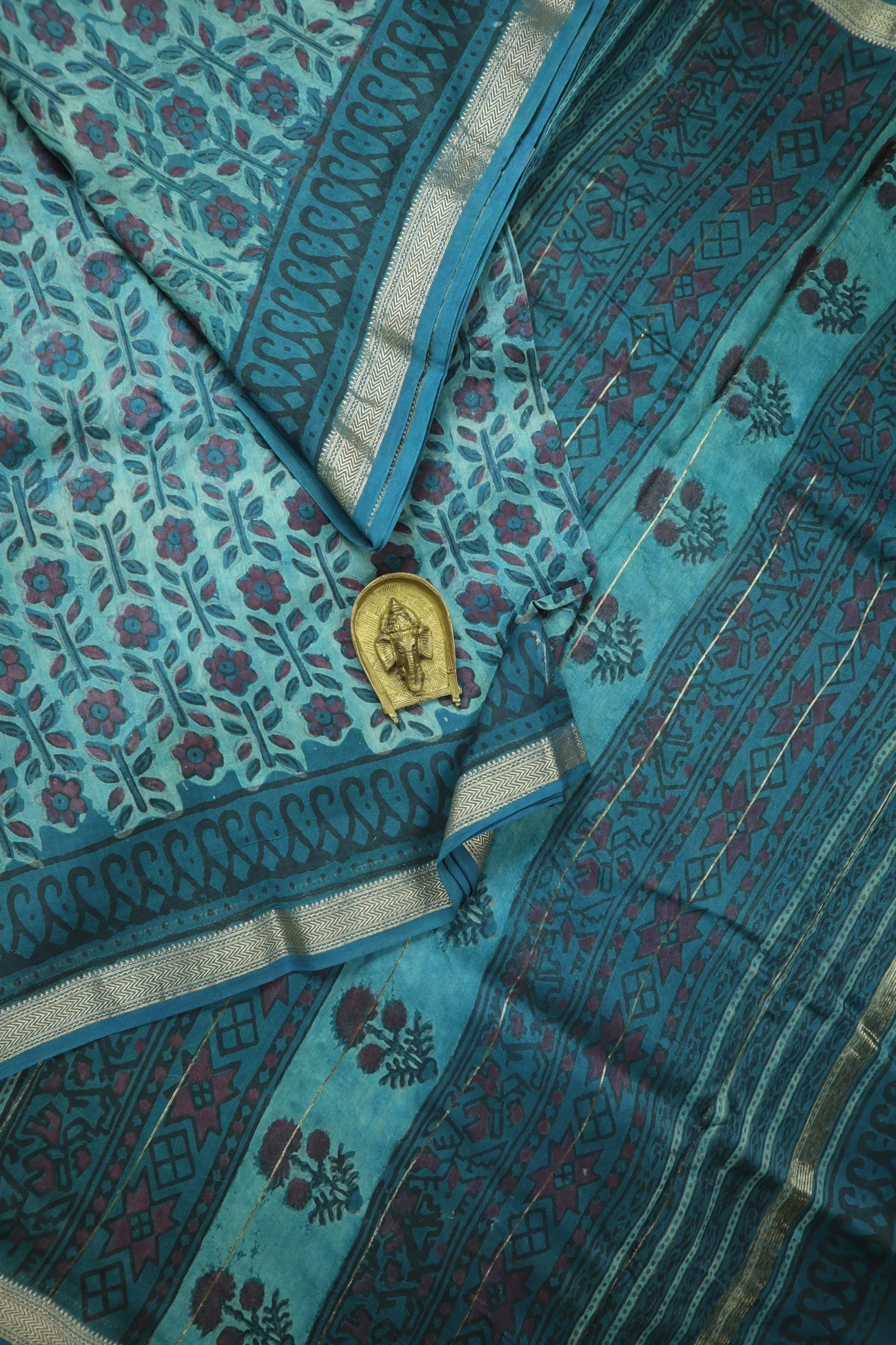 turquoise-flower-maheshwari-silk-cotton-mh000328-a