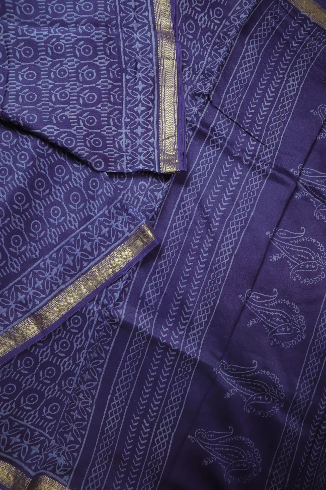 dark-slate-blue-flower-maheshwari-silk-cotton-mh000341-b