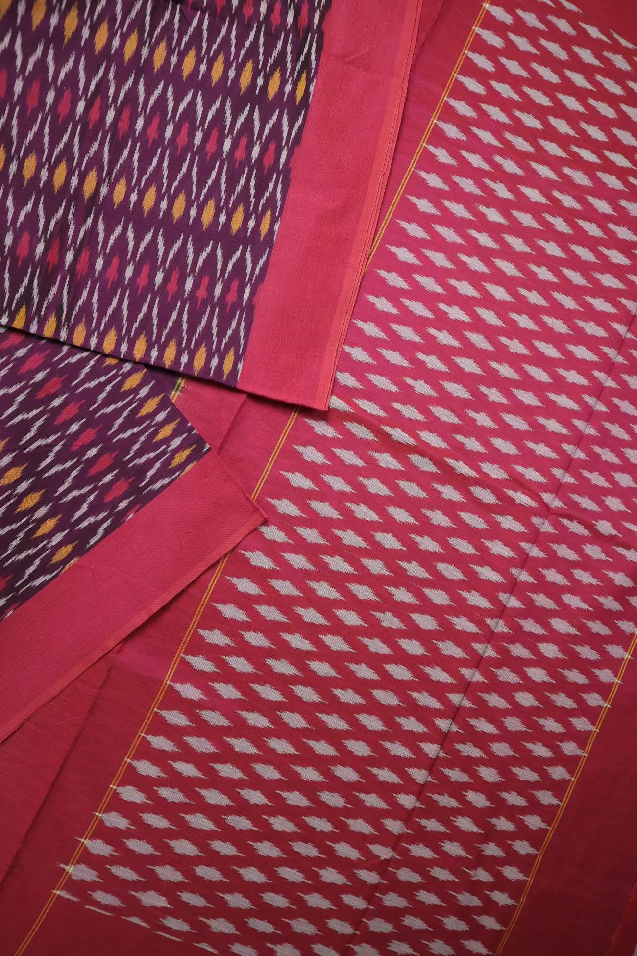 dark-magenta-ikat-ikat-saree-is001450-b