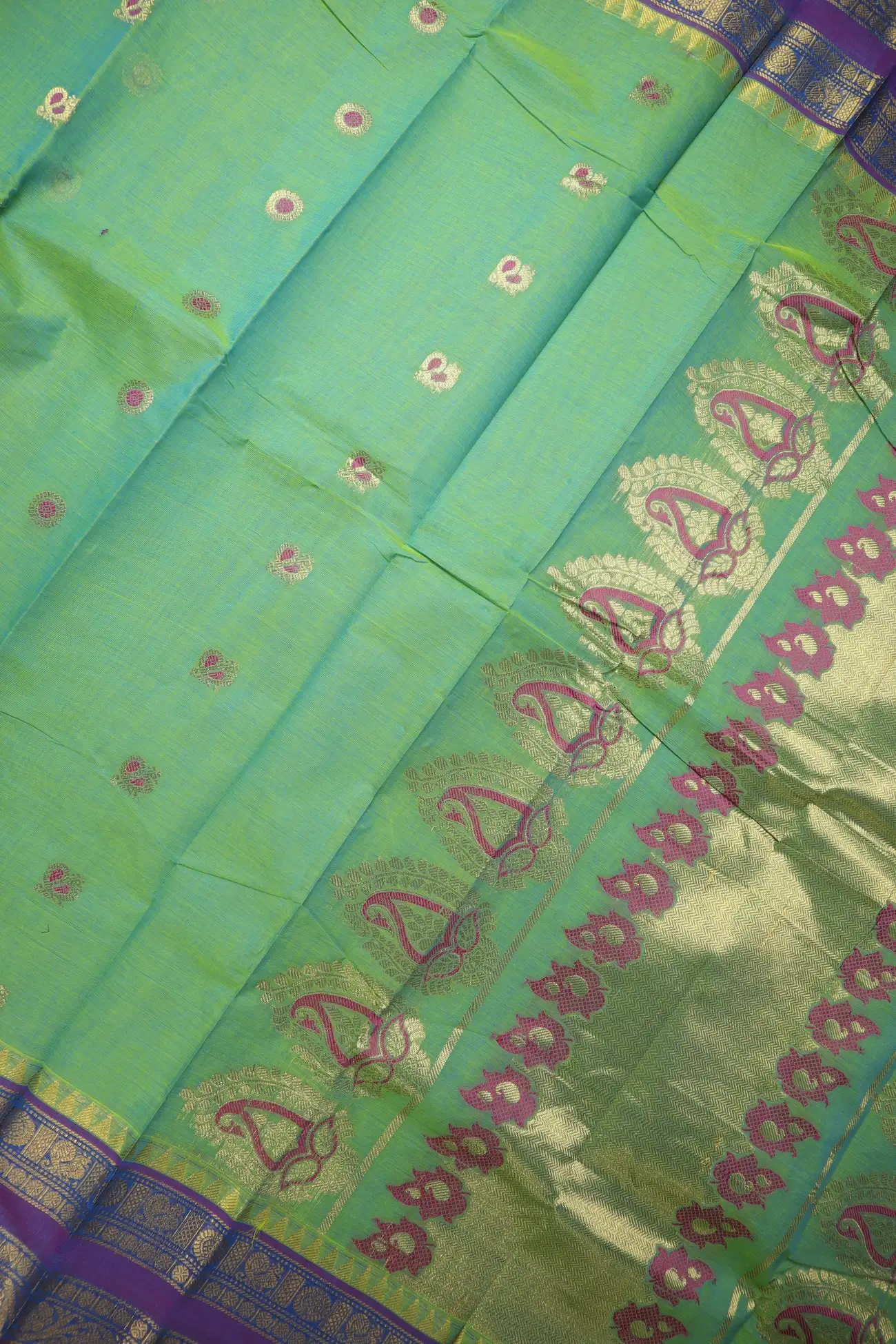 aquamarine-flower-kanchi-cotton-saree-uu005579-c