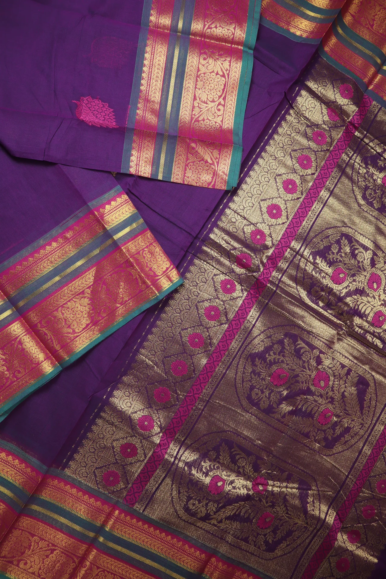 purple-mango-flower-kanchi-cotton-saree-uu005581-b