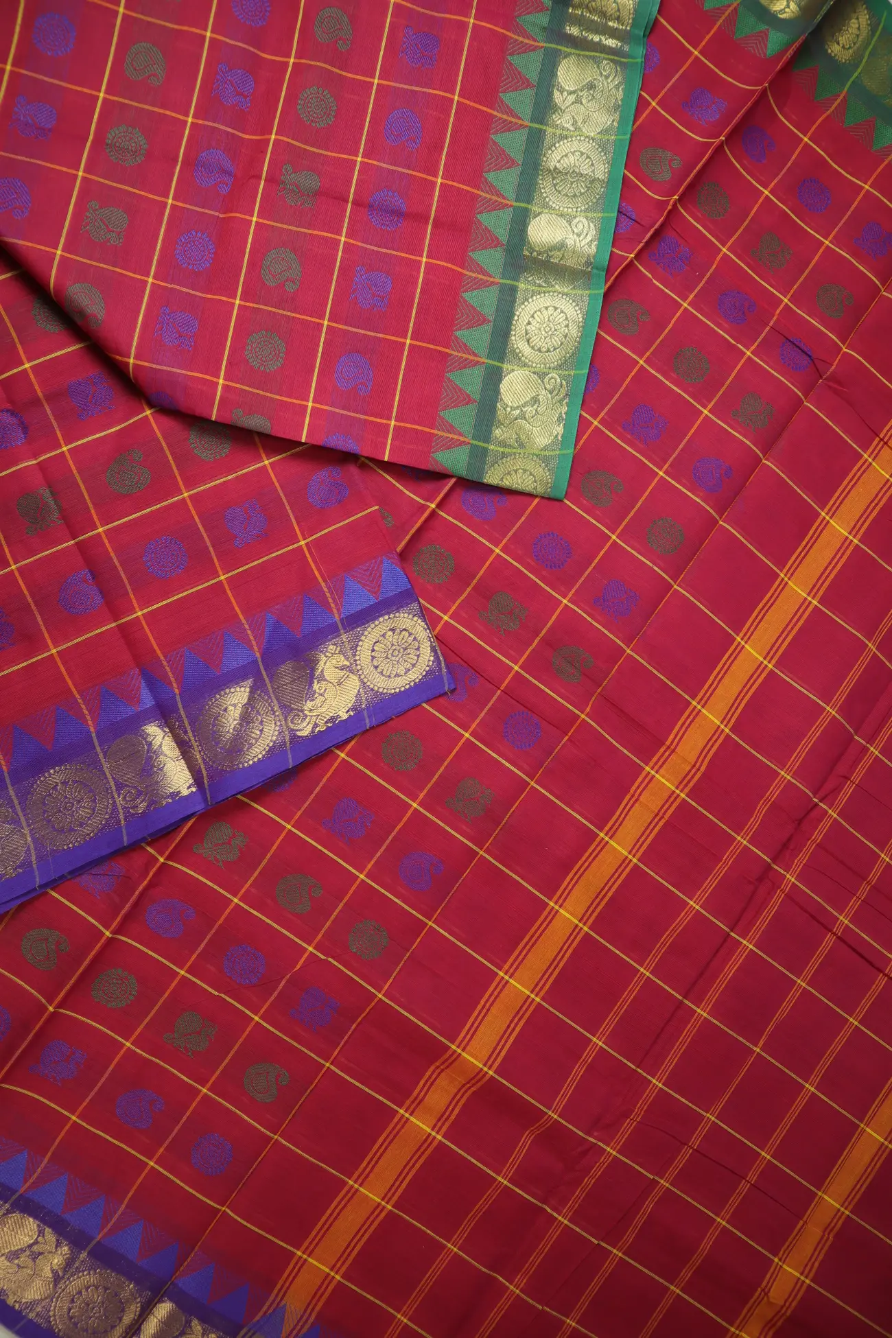 magenta-peacock-kanchi-cotton-saree-uu005544-b