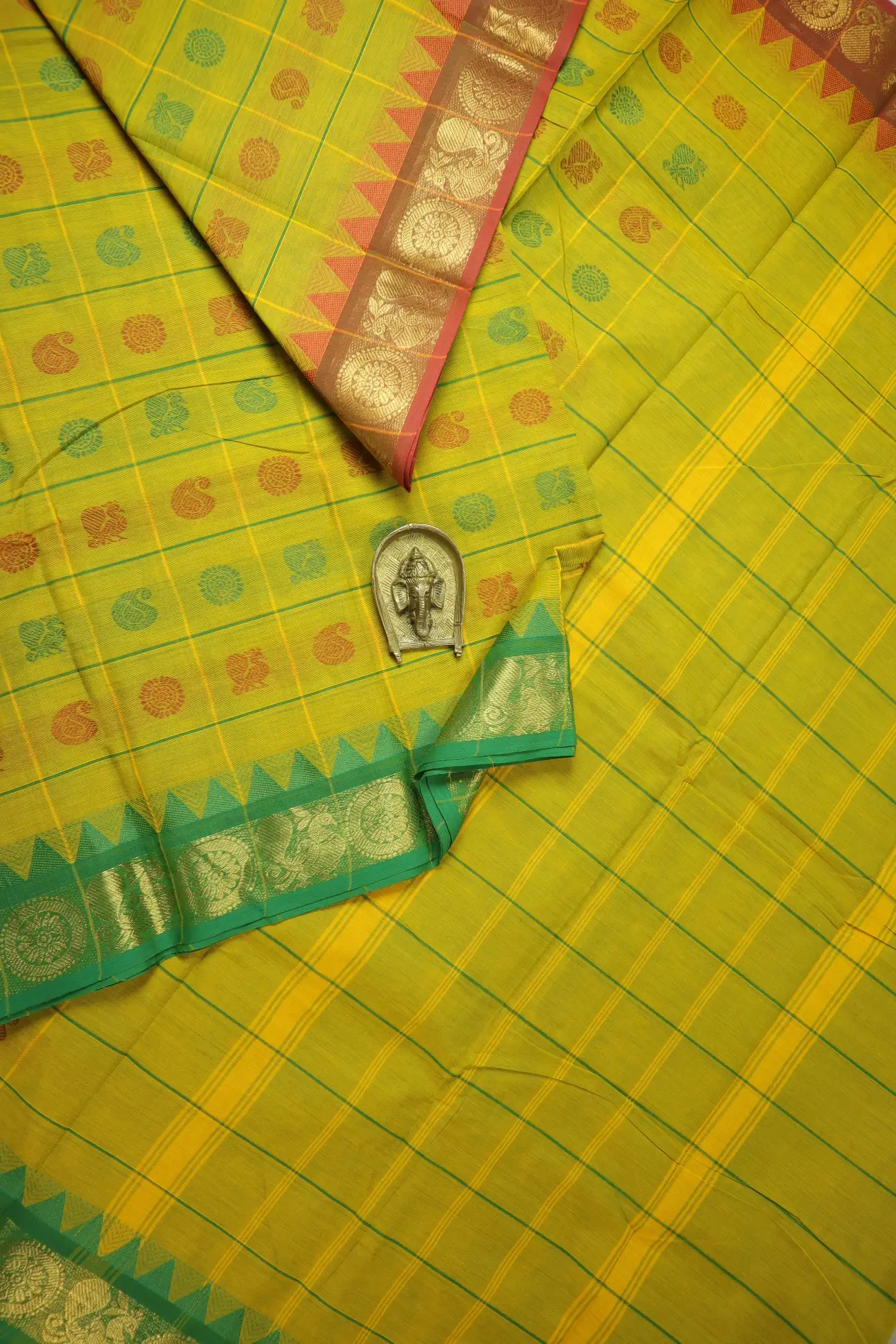 yellow-green-peacock-kanchi-cotton-saree-uu005555-a