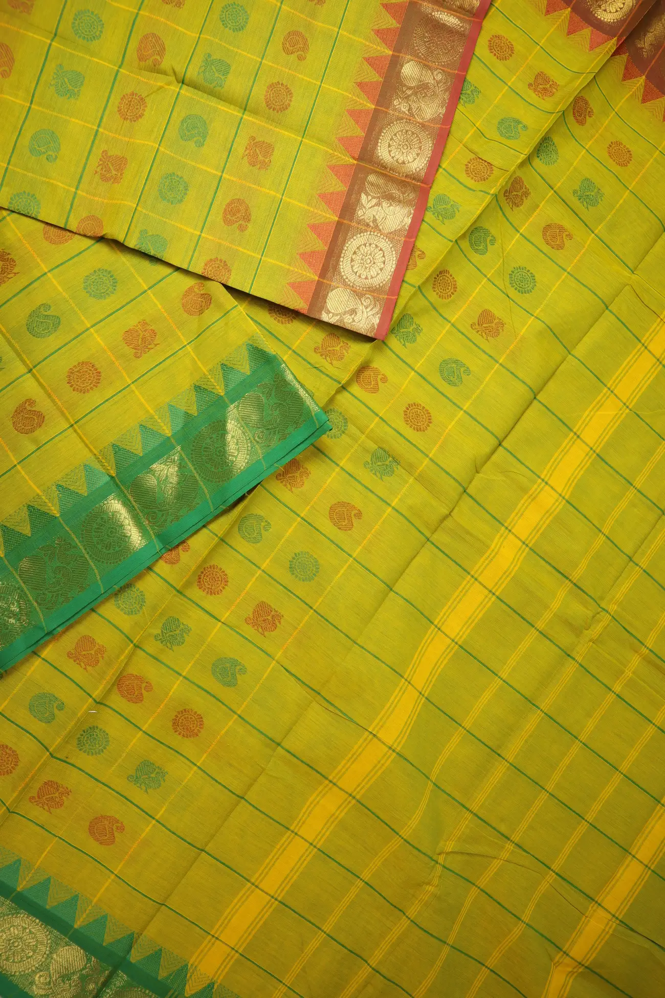 yellow-green-peacock-kanchi-cotton-saree-uu005555-b