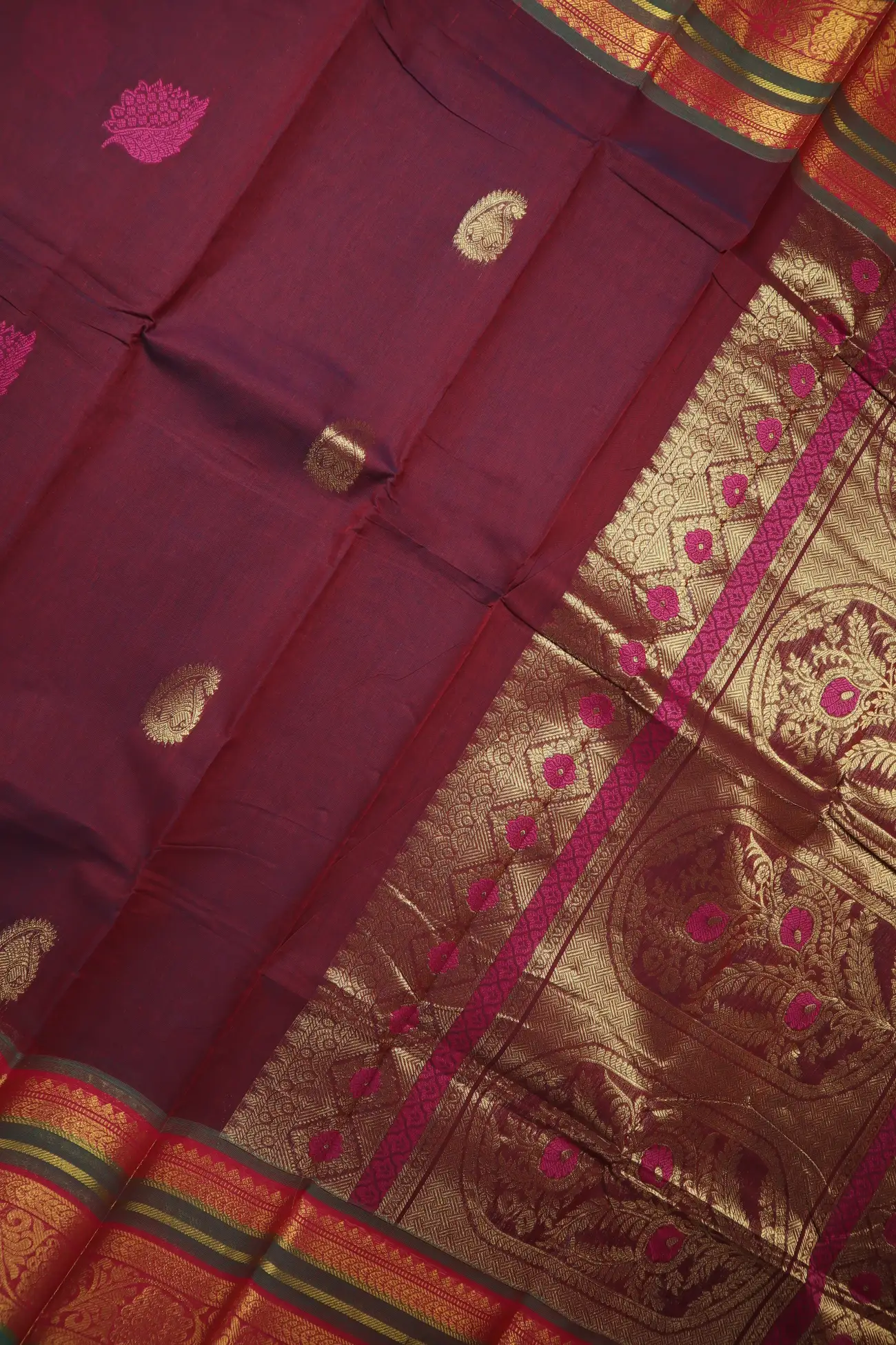 dark-maroon-mango-kanchi-cotton-saree-uu005571-c