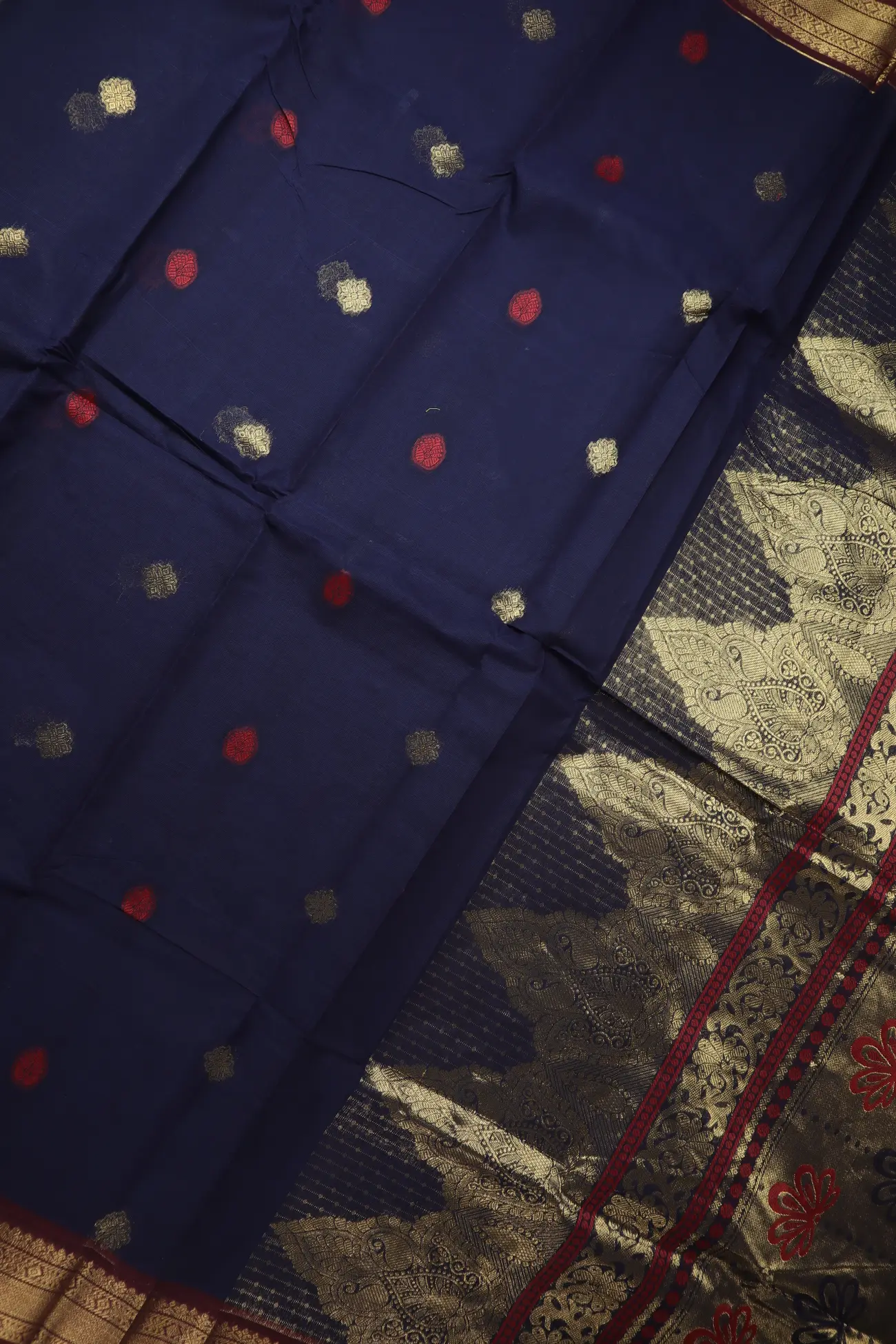 navy-flower-kanchi-cotton-saree-uu005602-c
