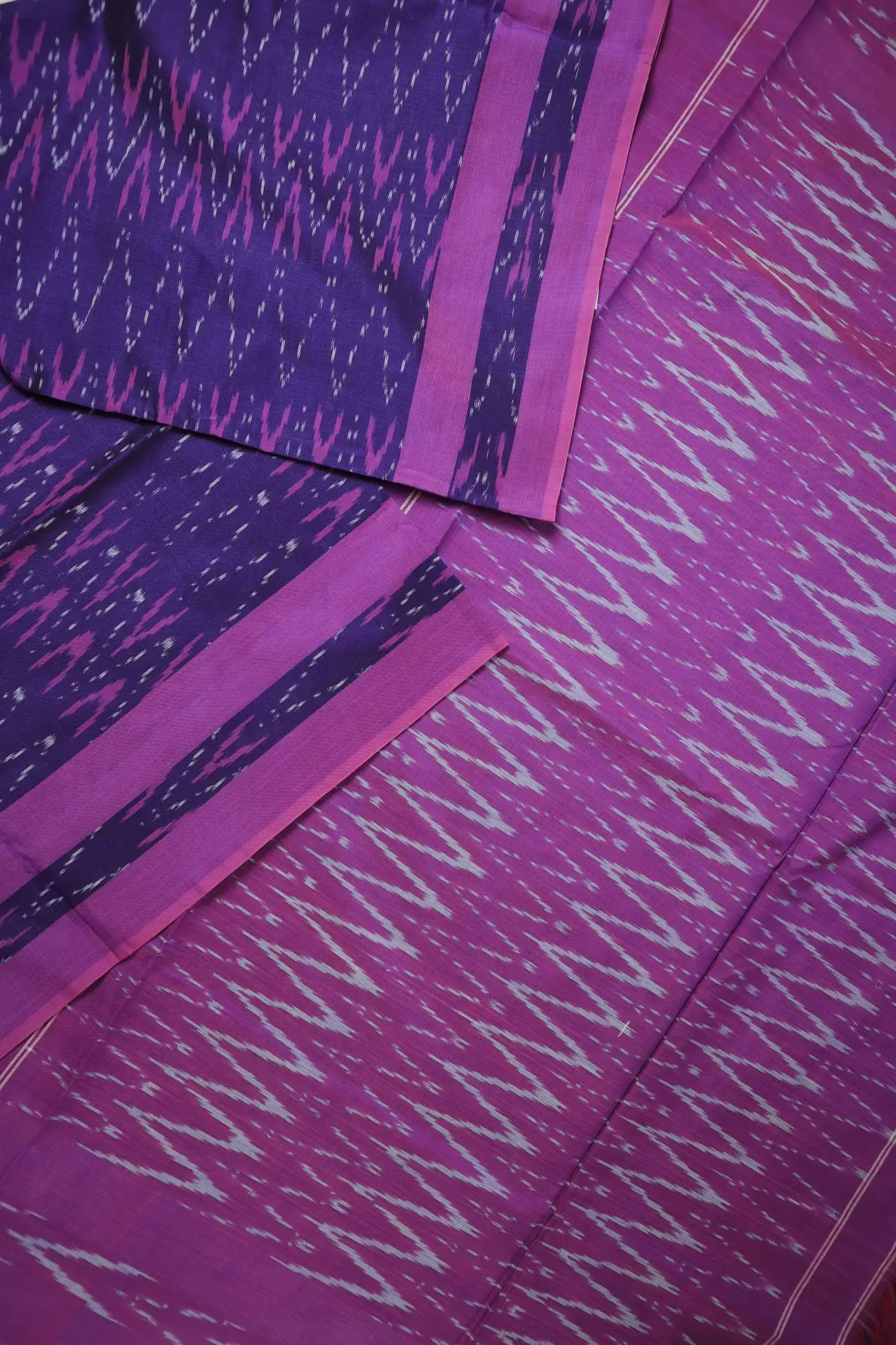 indigo-ikat-ikat-saree-is001457-b