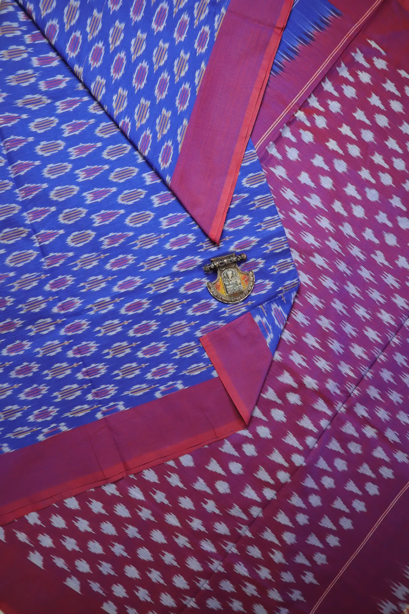 navy-ikat-ikat-saree-is001453-a
