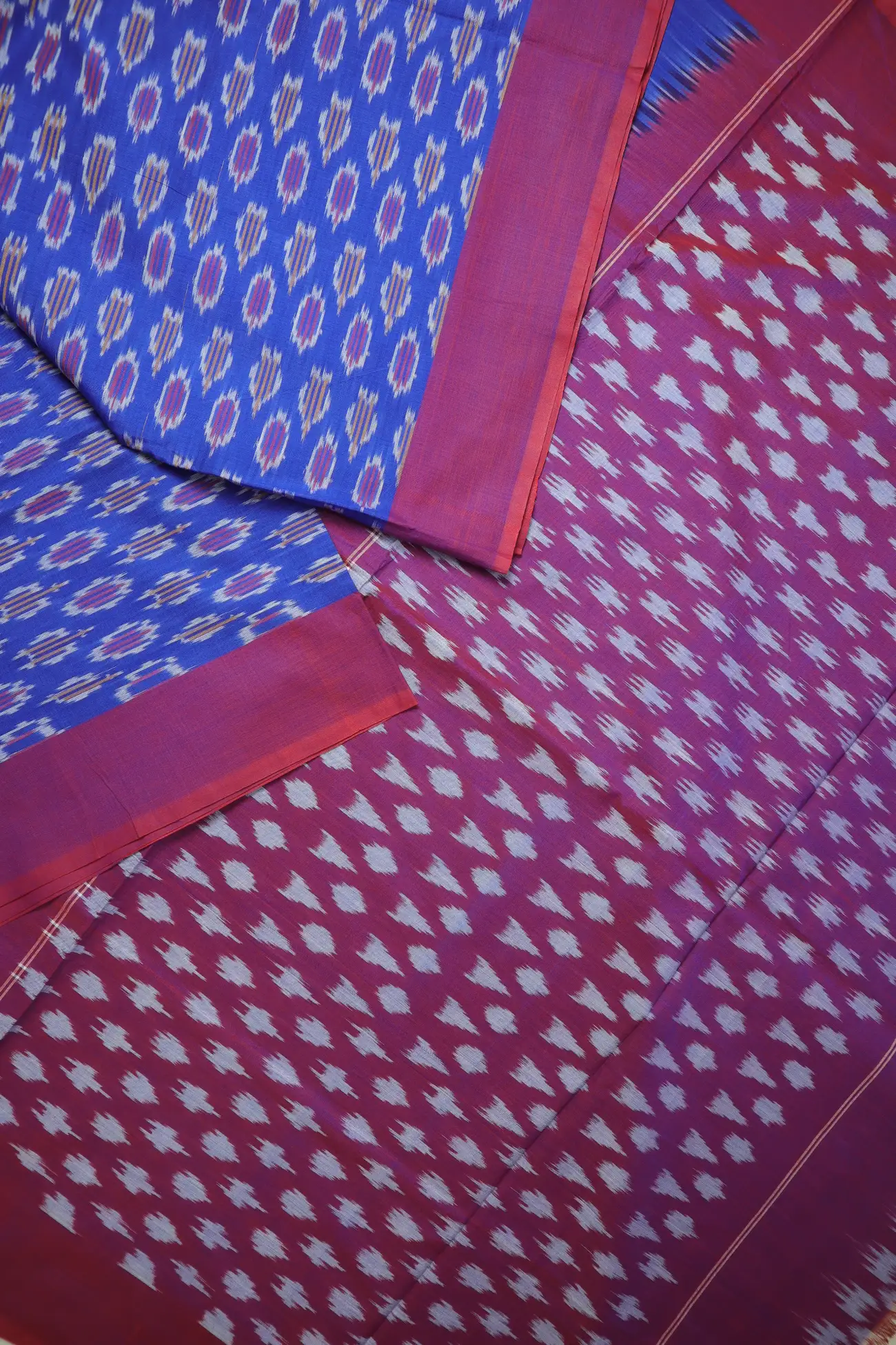 navy-ikat-ikat-saree-is001453-b