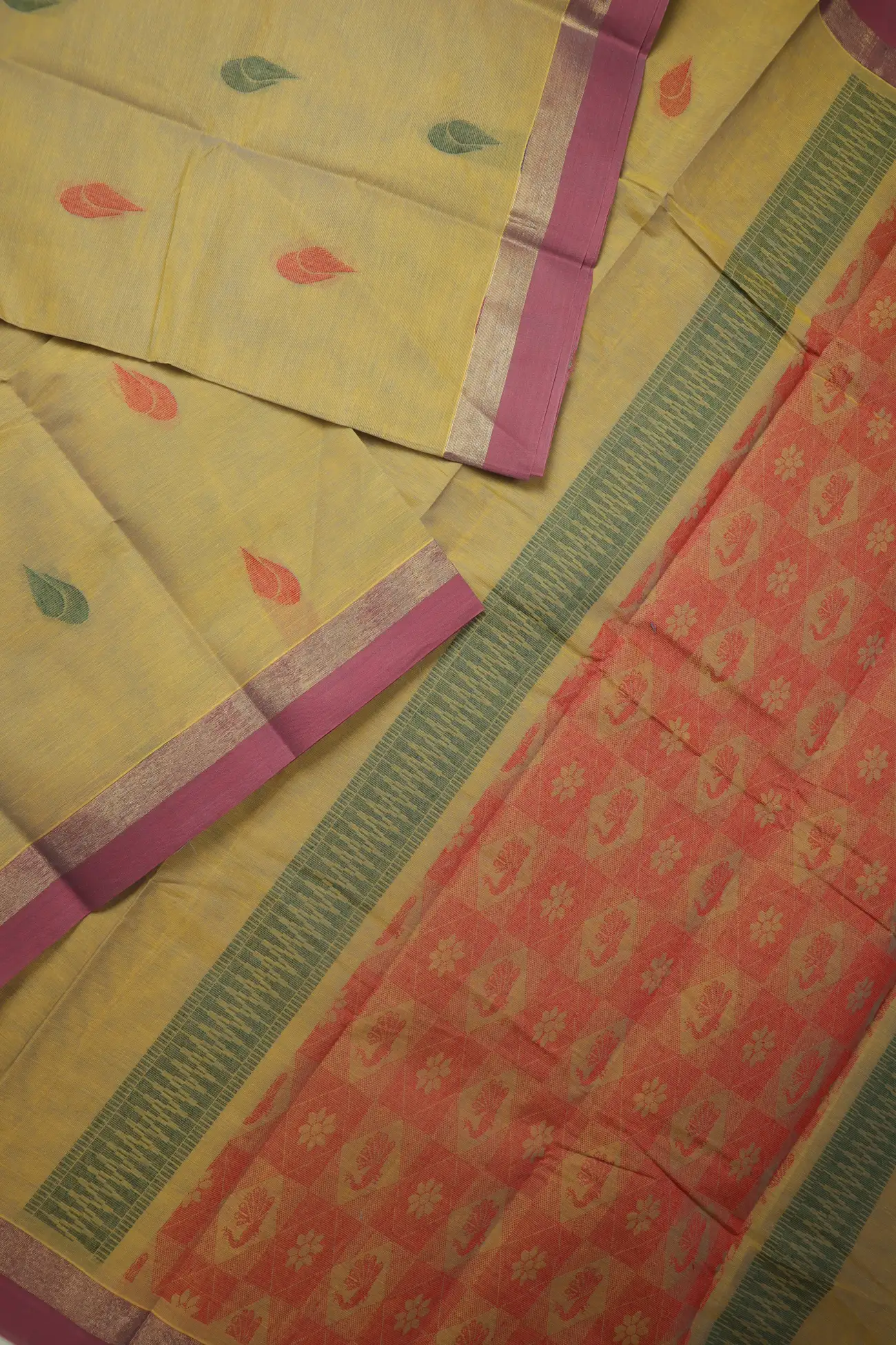 dark-sea-green-sangu-poo-coimbatore-cotton-saree-cbe000551-b