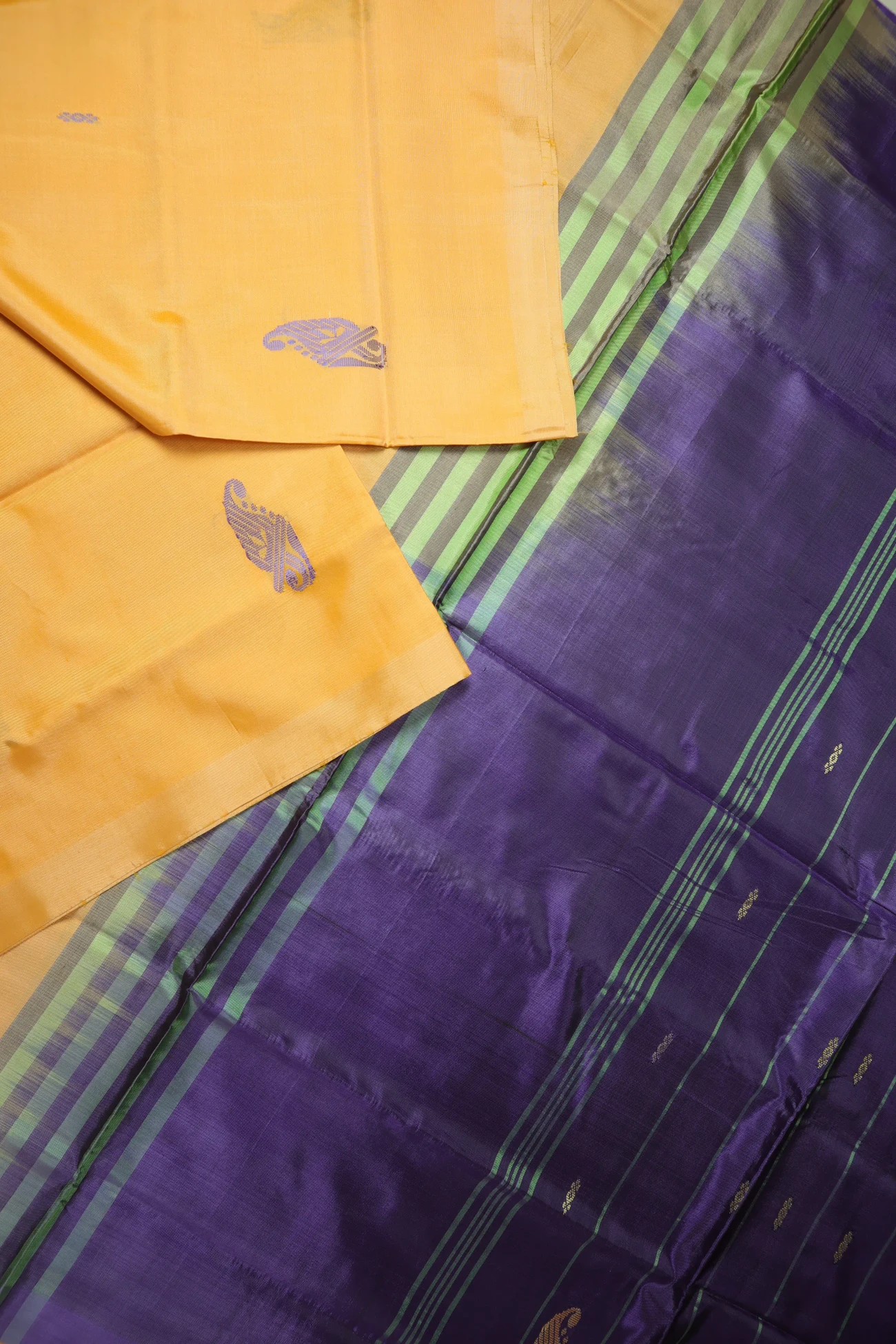 sandy-brown-mango-banana-pith-silk-saree-bps000603-b