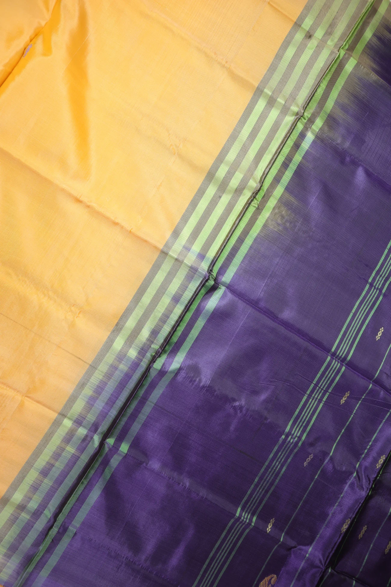 sandy-brown-mango-banana-pith-silk-saree-bps000603-c
