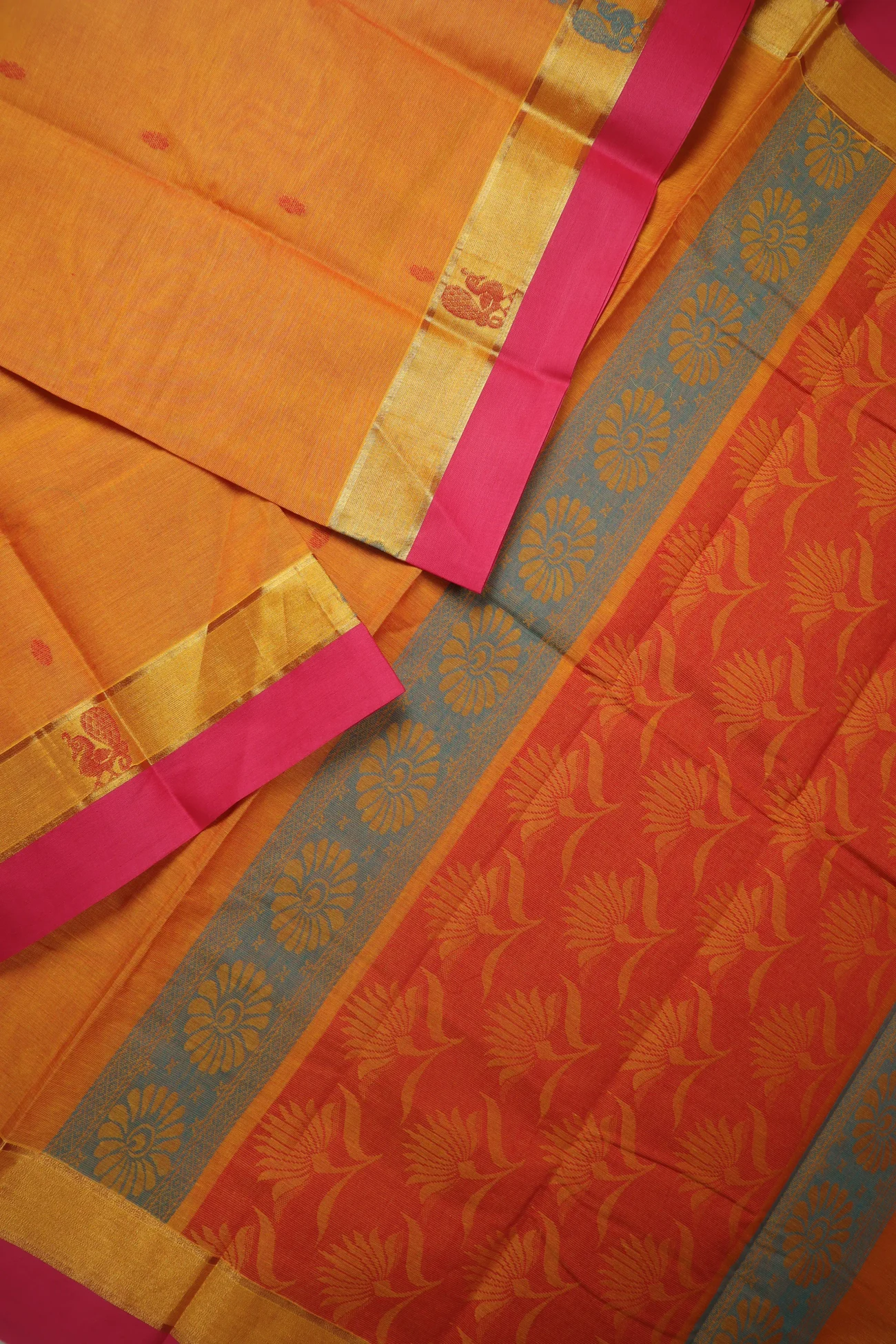 orange-annapakshi-flower-coimbatore-cotton-saree-cbe000497-b