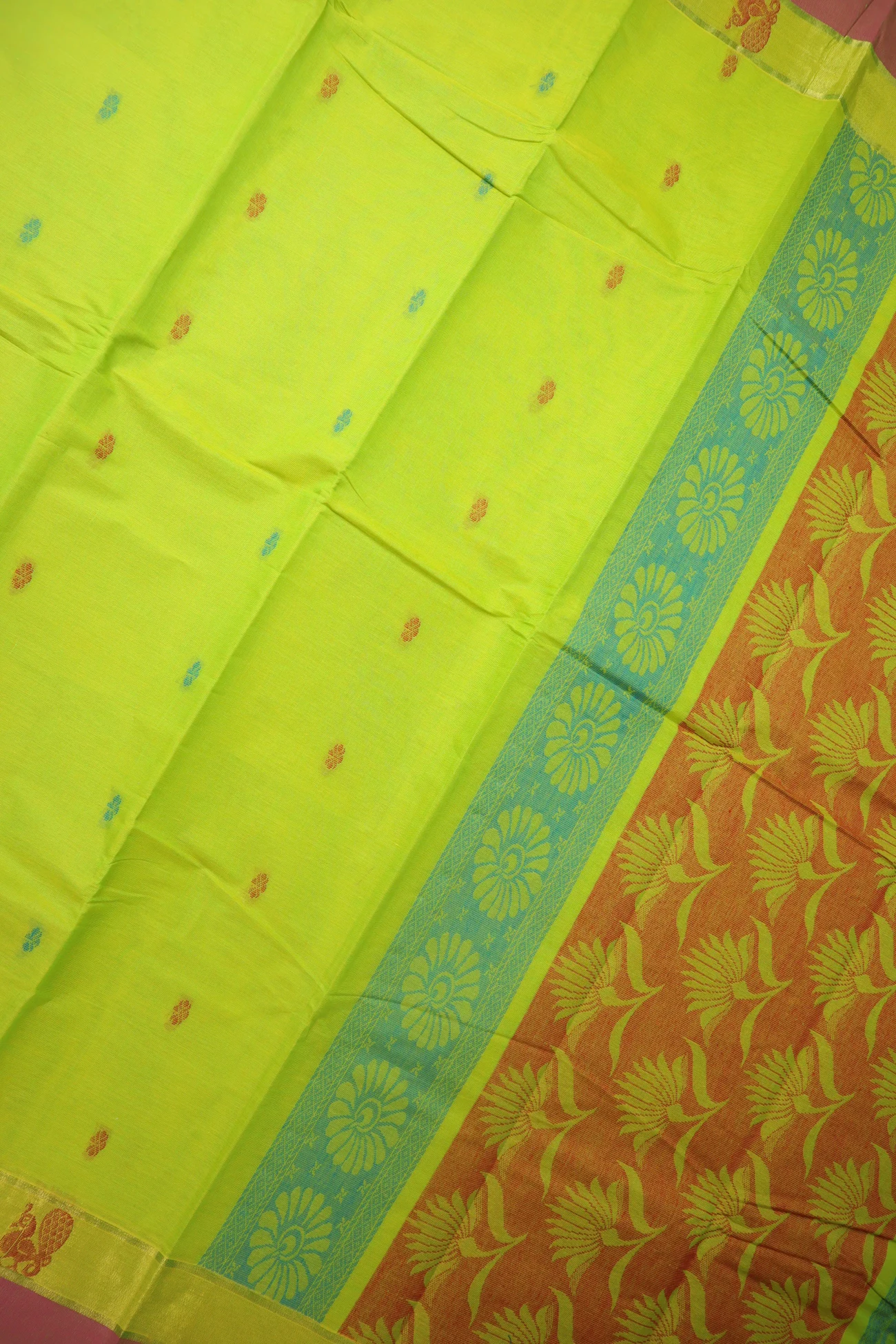 green-yellow-flower-annapakshi-coimbatore-cotton-saree-cbe000508-c