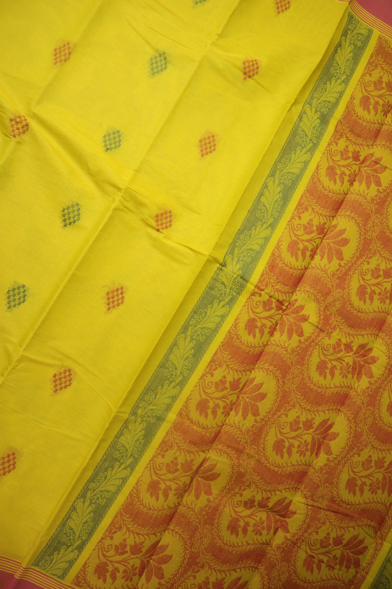 yellow-diamoned-coimbatore-cotton-saree-cbe000531-c