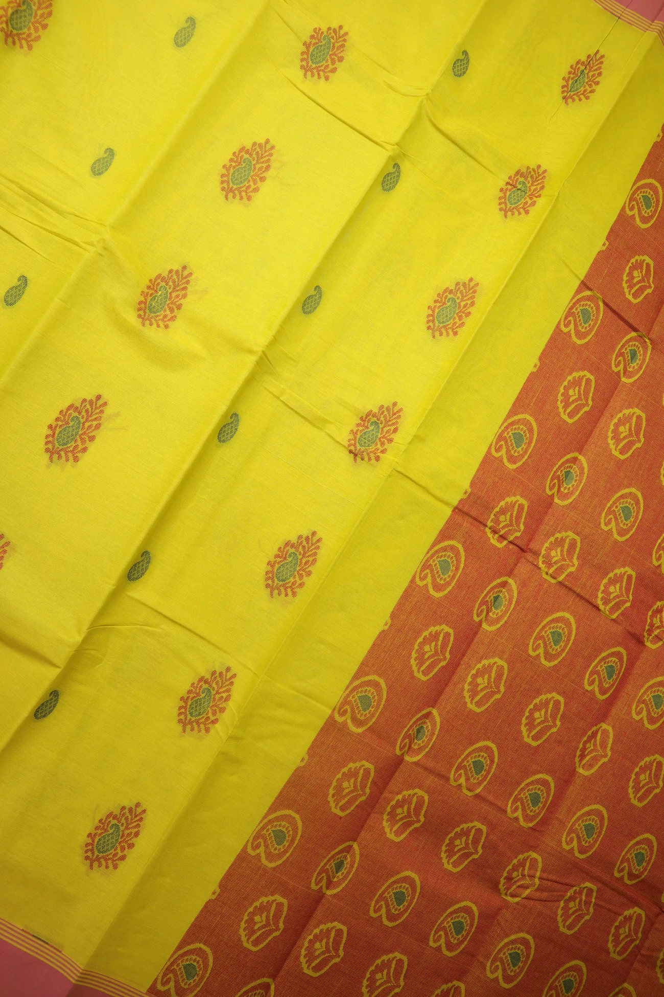 yellow-flower-mango-coimbatore-cotton-saree-cbe000539-c