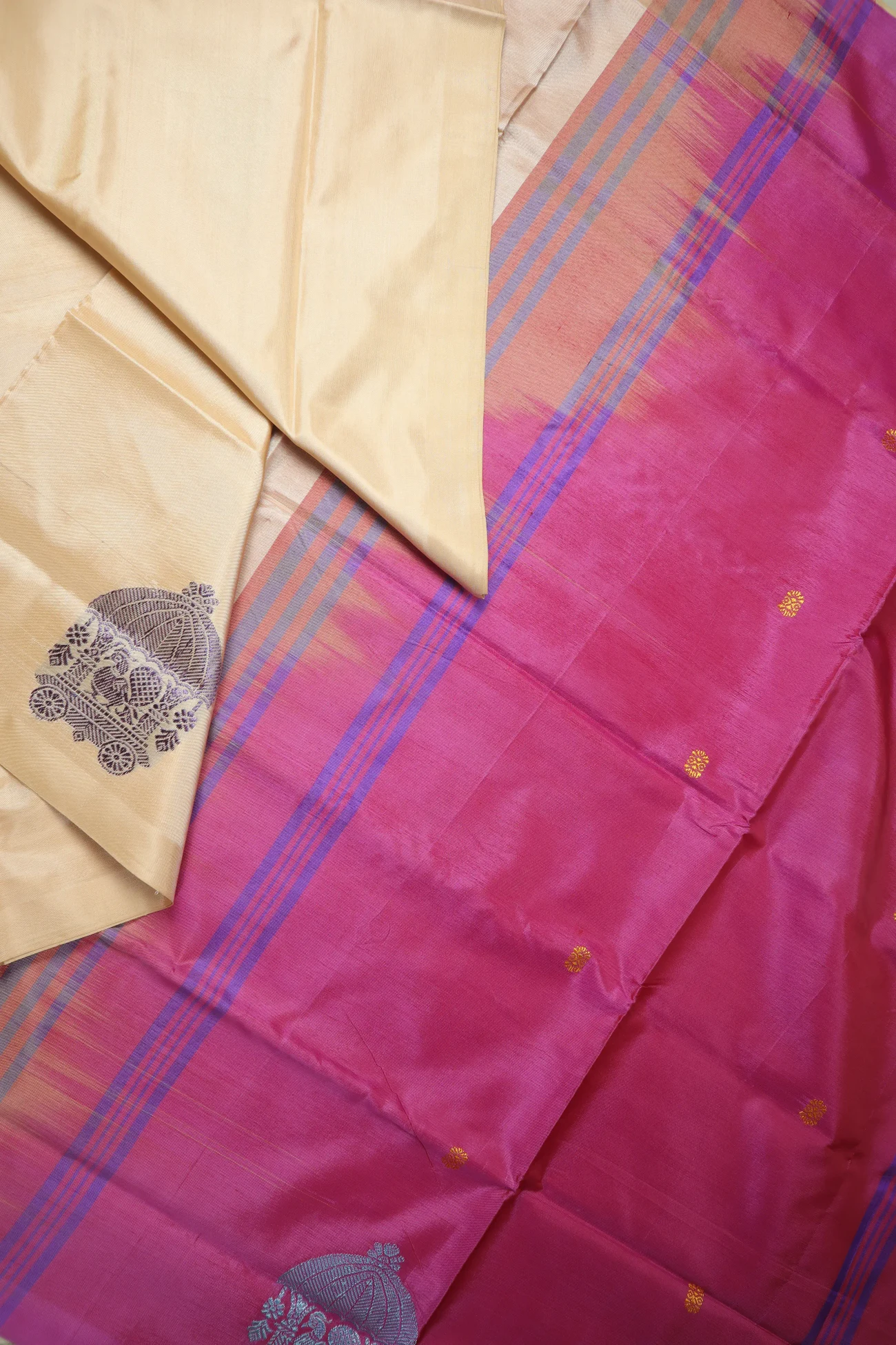 peach-puff-chariot-banana-pith-silk-saree-bps000594-b