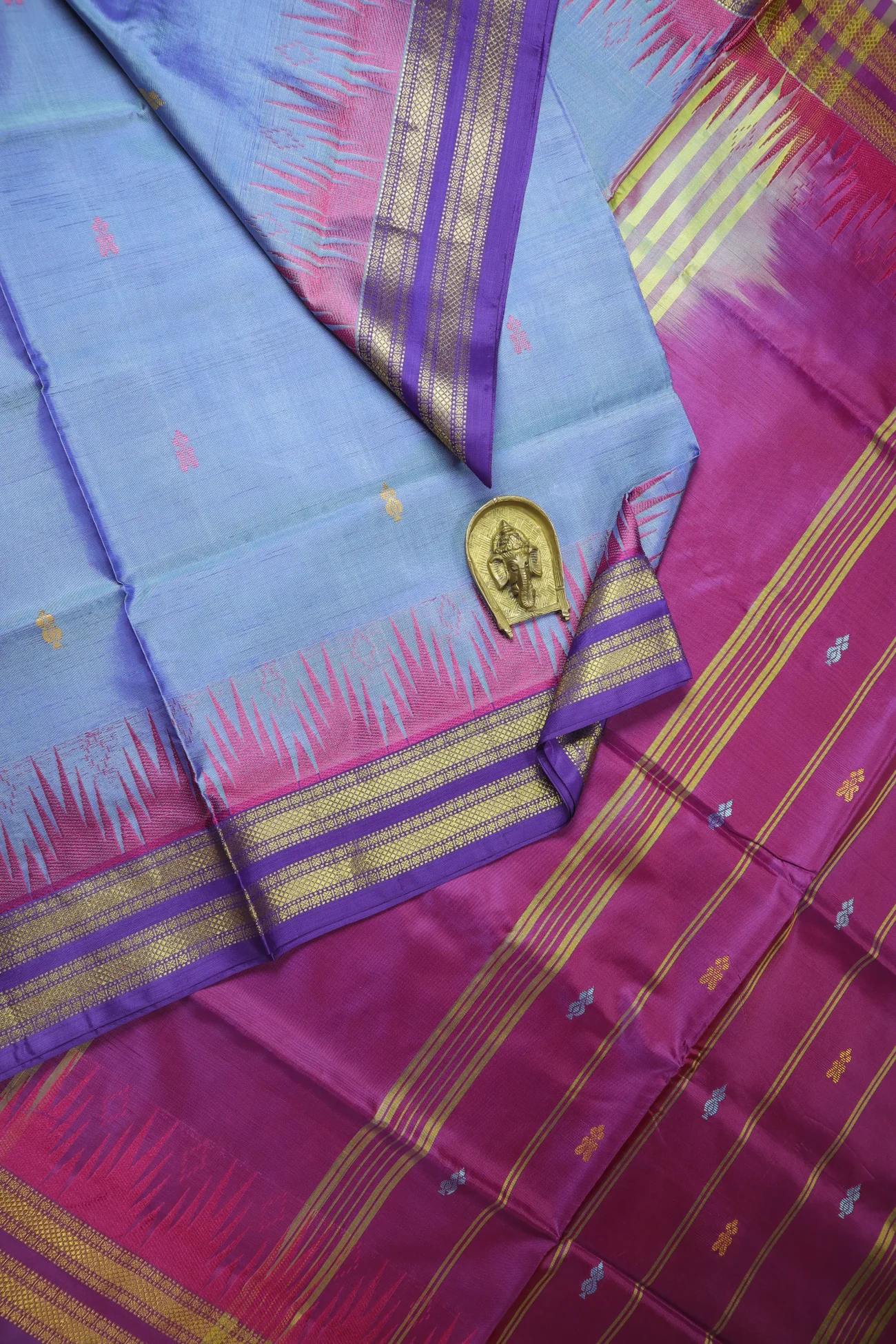 light-sky-blue-thalampoo-reku-banana-pith-silk-saree-bps000615-a