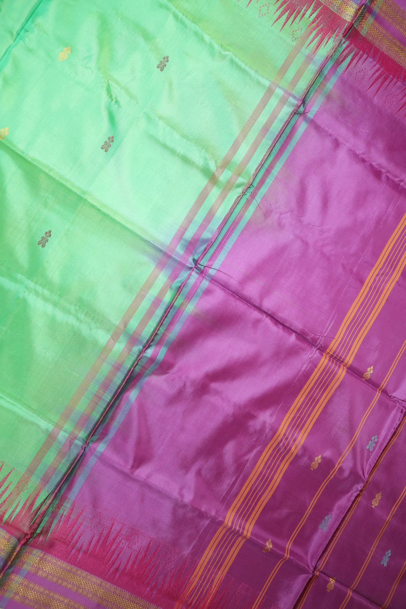 aquamarine-thalampoo-reku-rettai-pettu-banana-pith-silk-saree-bps000620-c