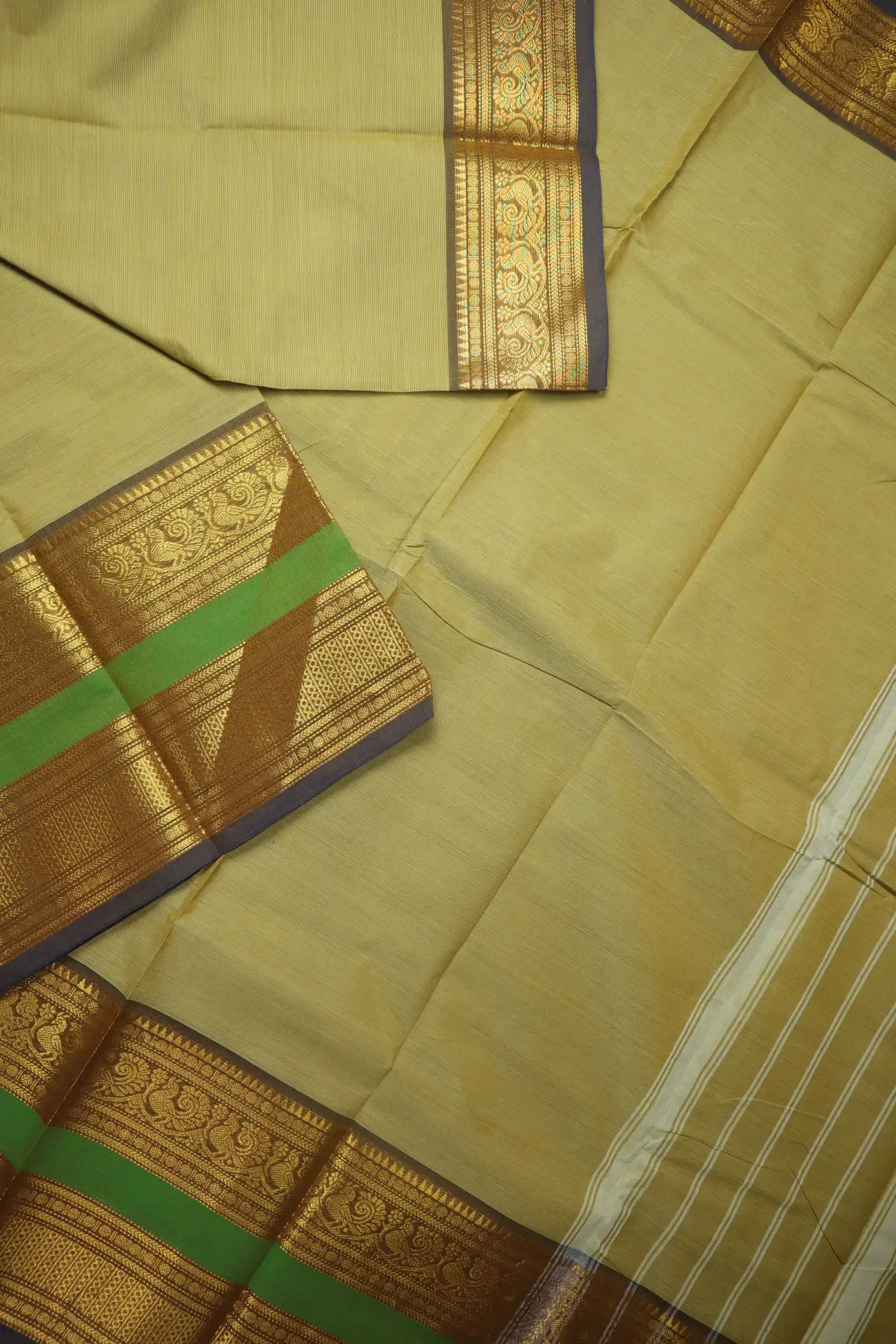 wheat-peacock-grand-chettinad-saree-gc002837-b