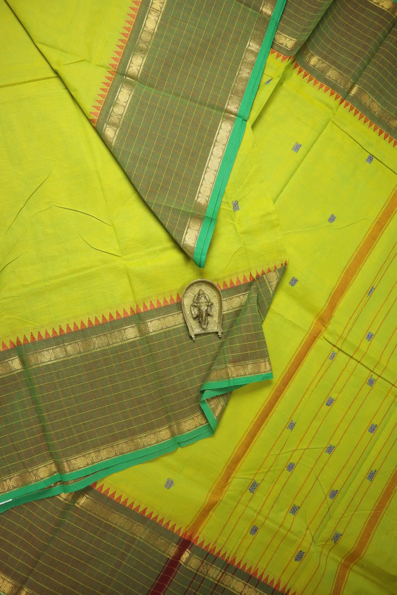 yellow-green-ruthratcham-grand-chettinad-saree-gc002812-a