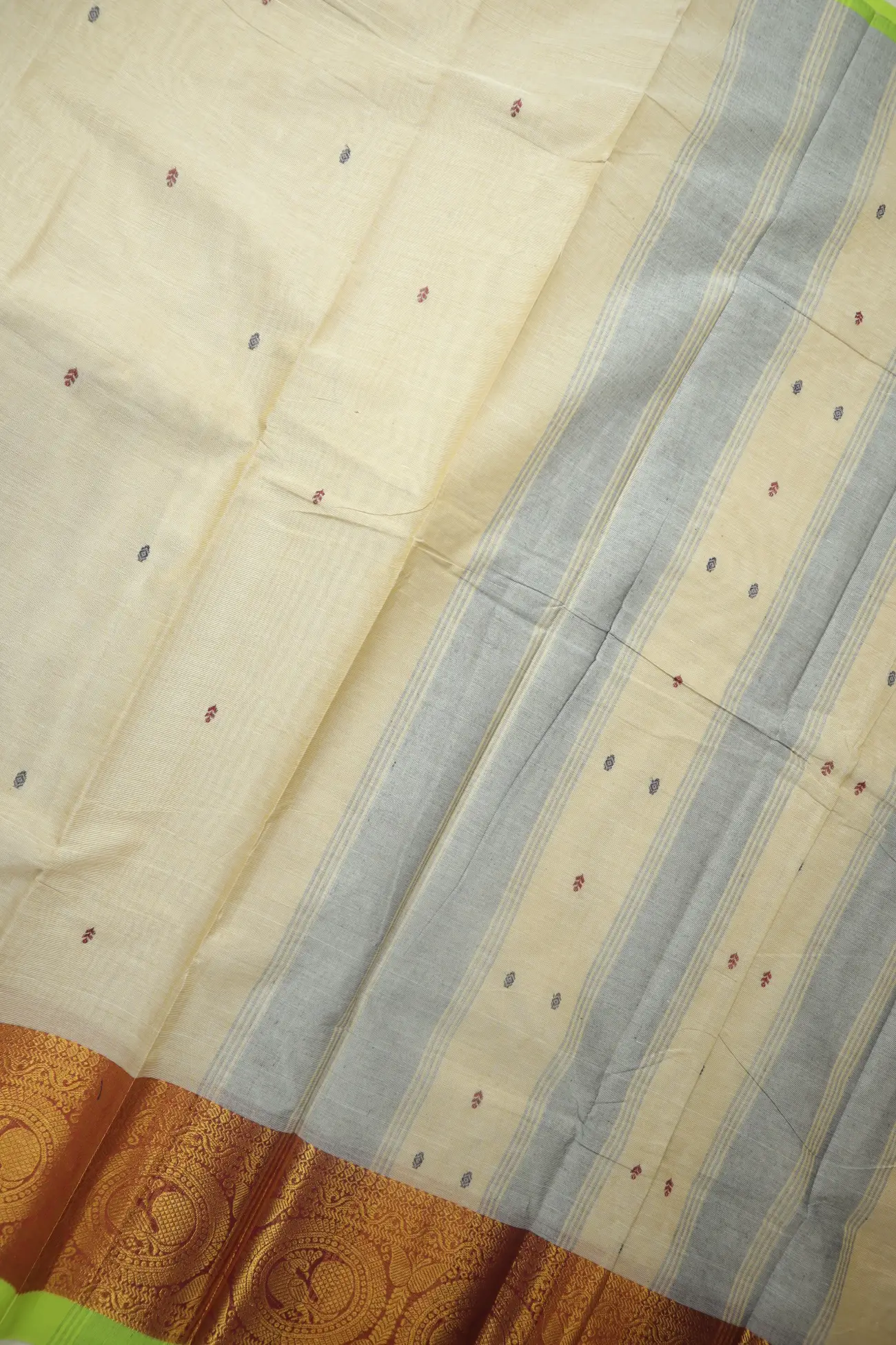 wheat-peacock-grand-chettinad-saree-gc002673-c