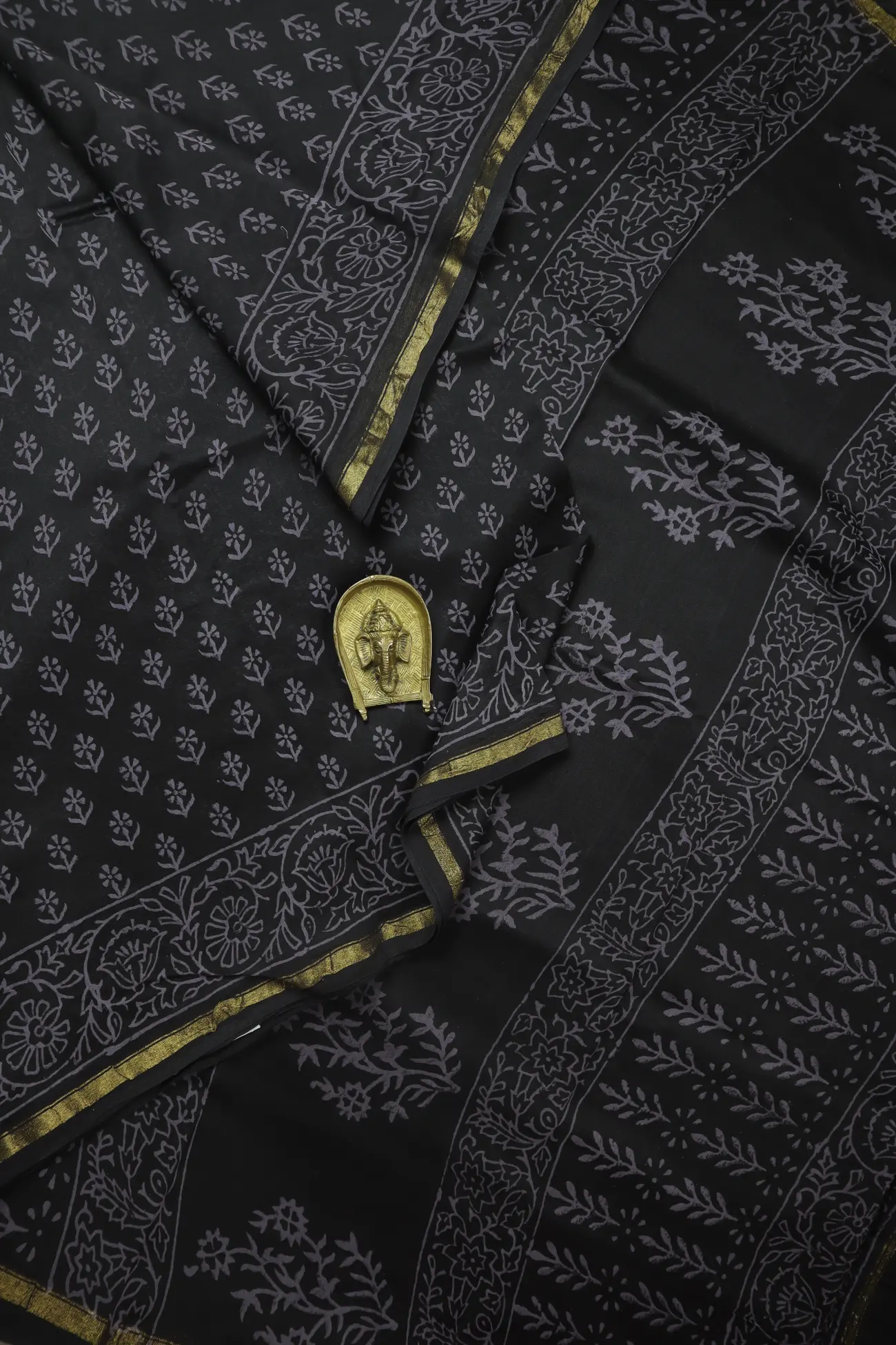 black-flower-chanderi-saree-cs000668-a