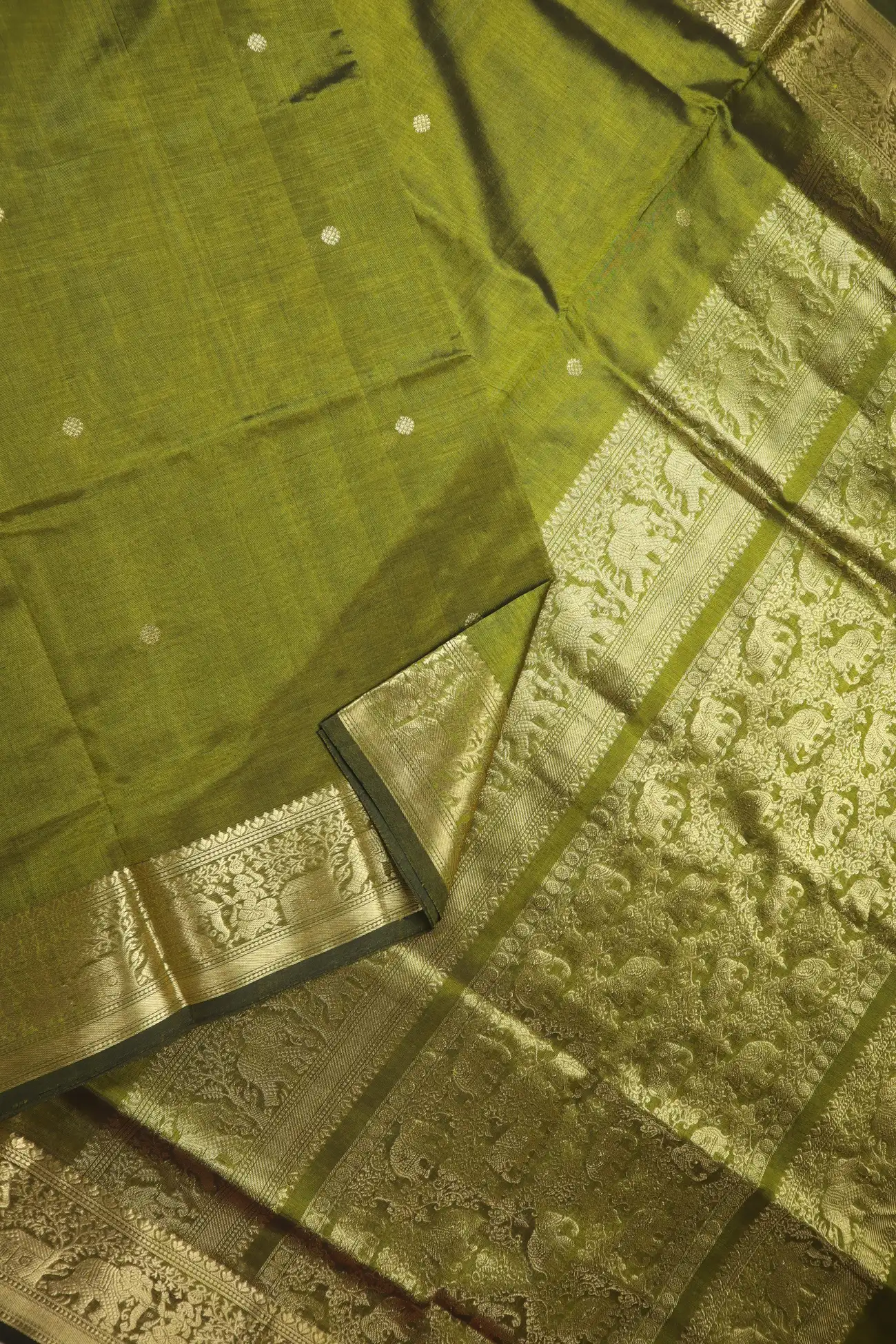 green-gollabama-elephant-kanchi-silk-cotton-saree-sc003118-b