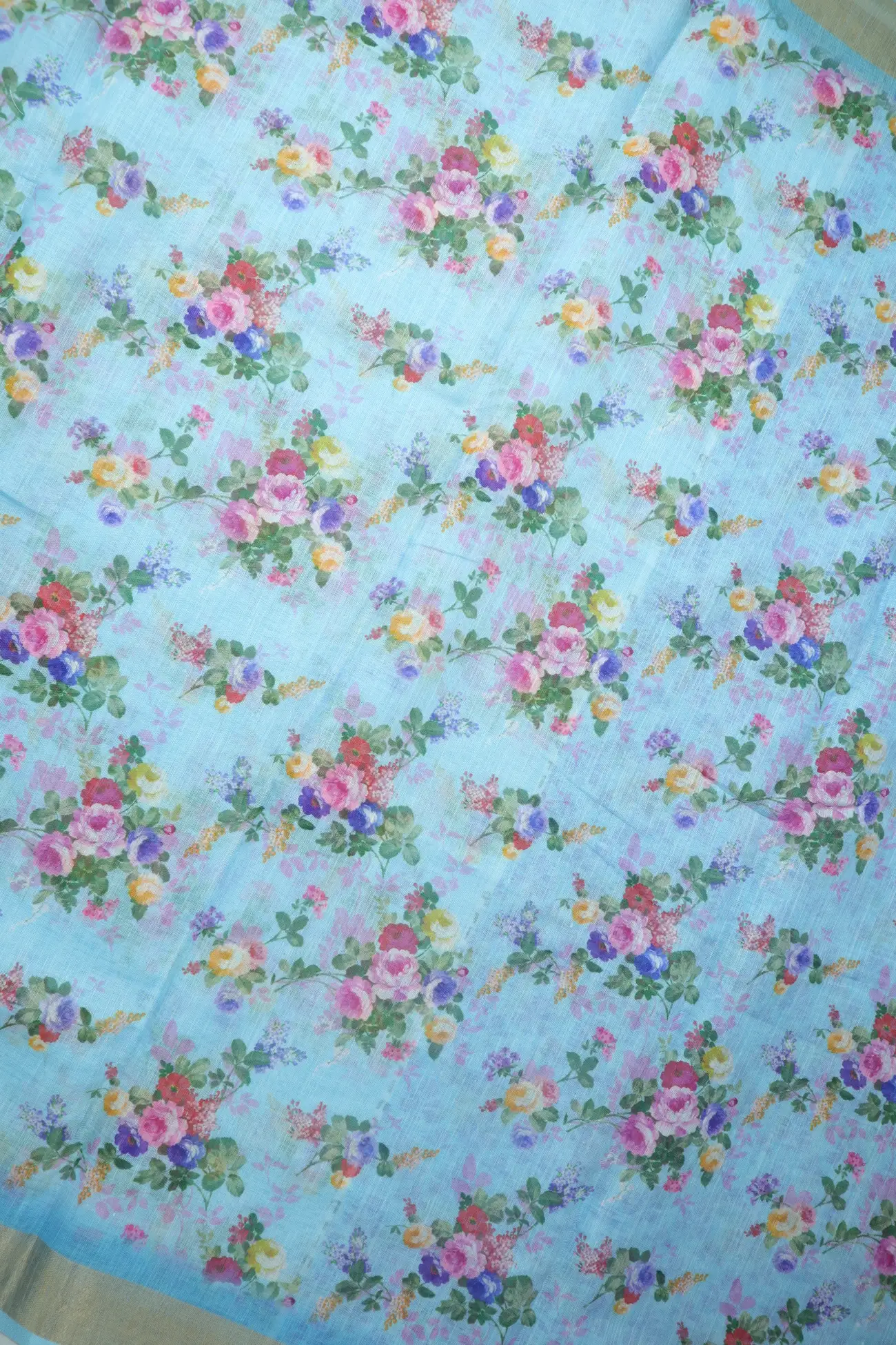 light-sky-blue-flower-linen-printed-saree-lnp000242-b