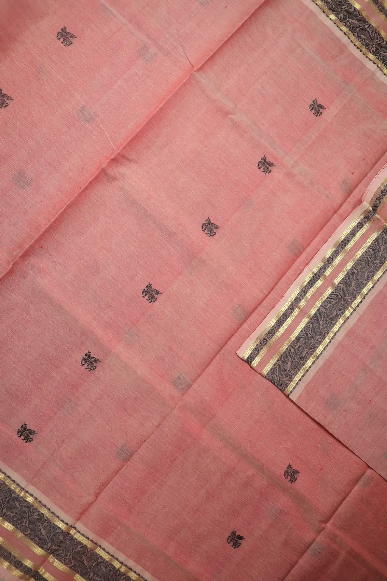 coral-annapakshi-deer-flying-horse-kanchi-silk-cotton-saree-sc003111-d