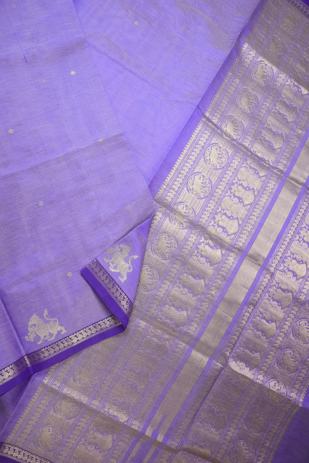 lilac-mango-yazhi-elephant-kanchi-silk-cotton-saree-sc003110-b