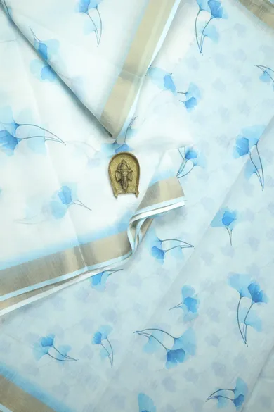 white-flower-linen-block-printed-saree-lnp000239-a