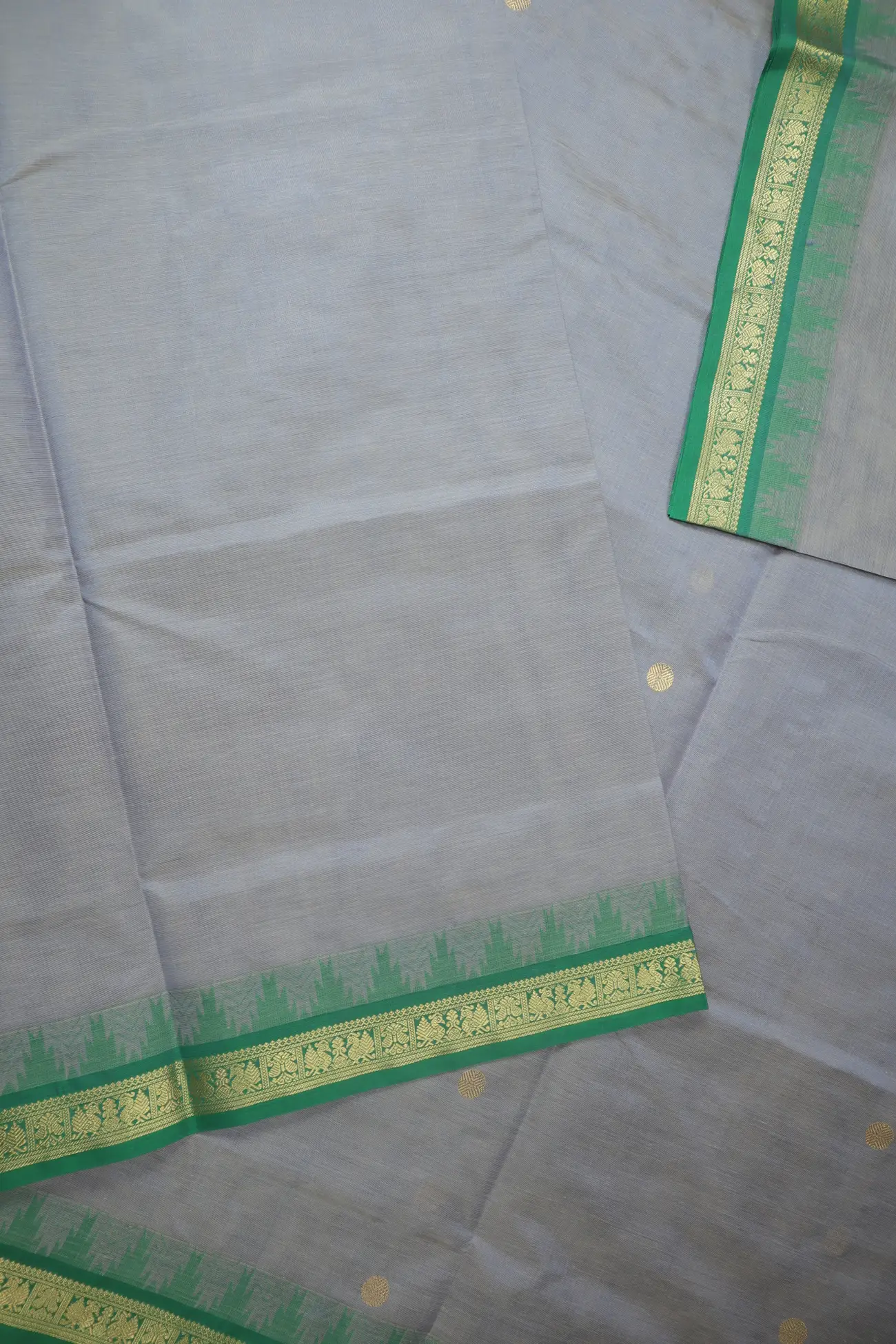 light-steel-blue-kamalam-butta-peacock-temple-yazhi-kanchi-silk-cotton-saree-sc003092-e