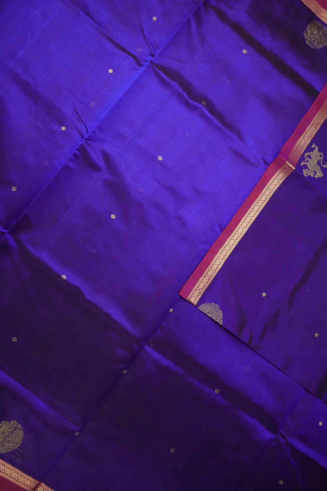 indigo-annapakshi-yazhi-kamalam-butta-kanchi-silk-cotton-saree-sc003094-d