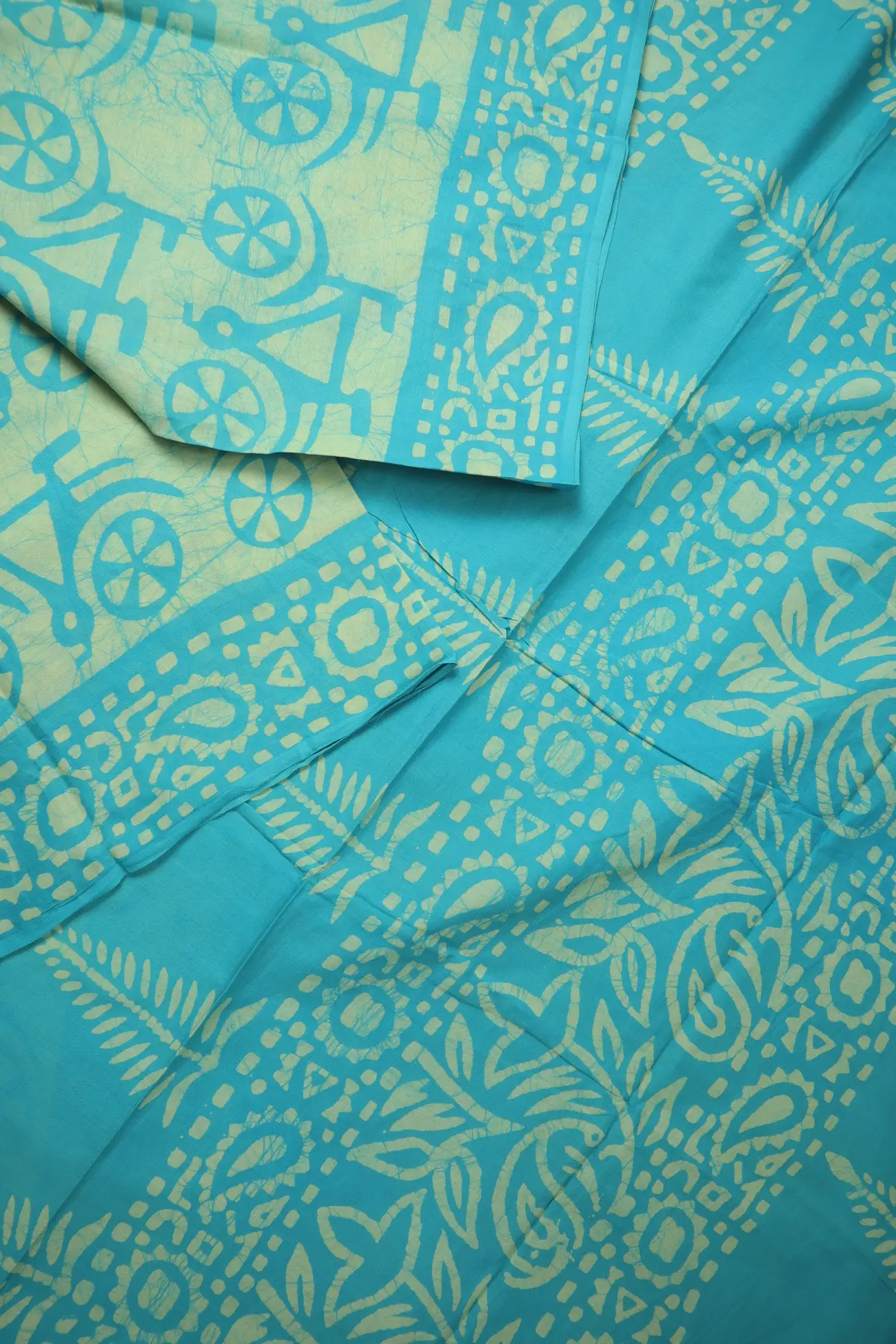 sky-blue-cycle-mulmul-cotton-saree-mm001930-b