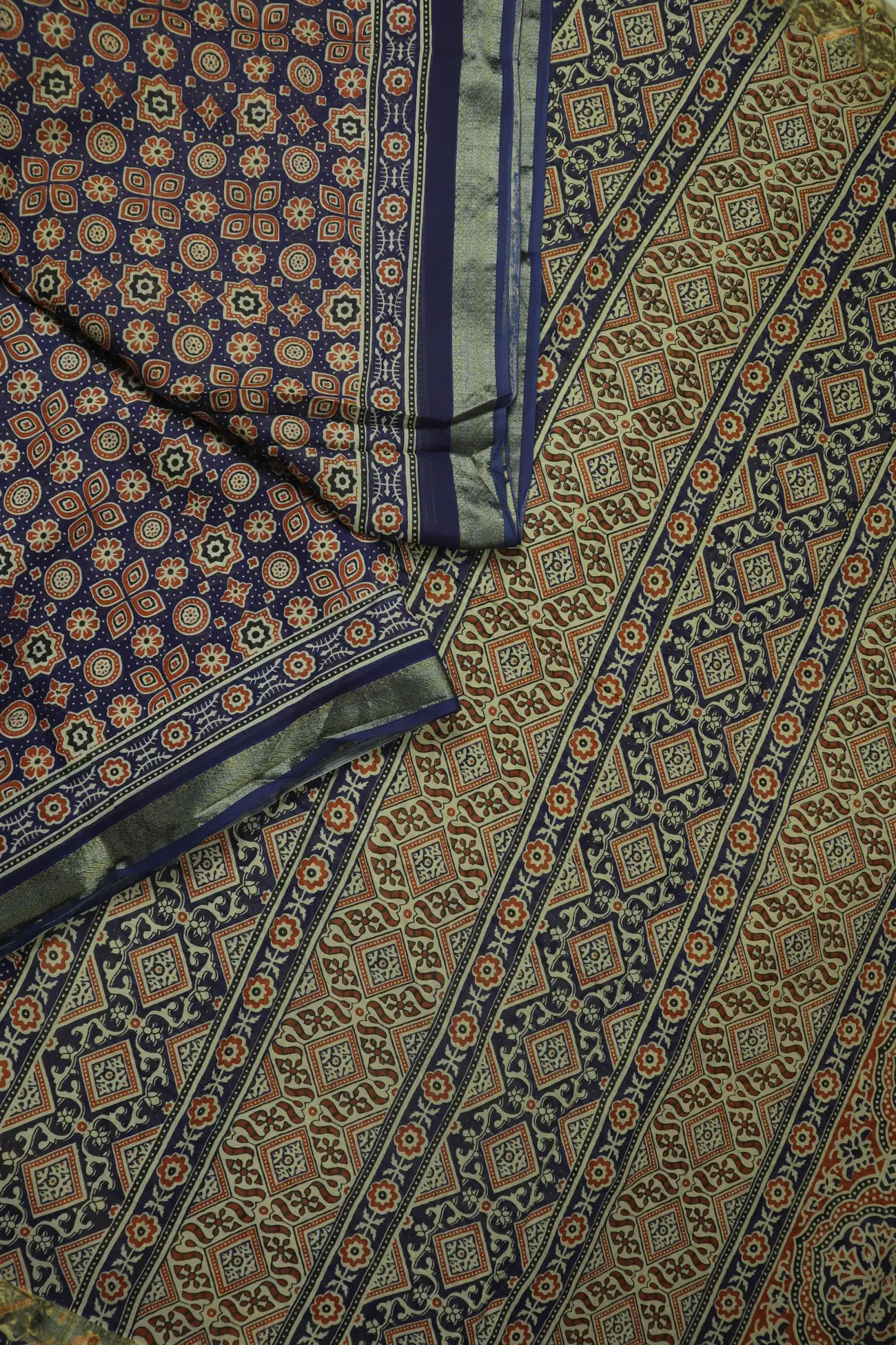 blue-flower-mulmul-cotton-saree-mm001955-b