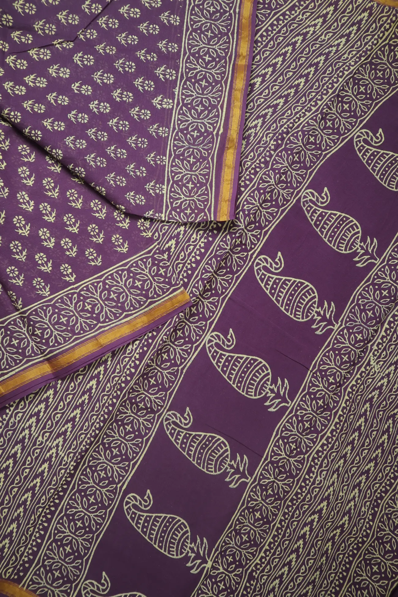 purple-flower-mulmul-cotton-saree-mm001940-b