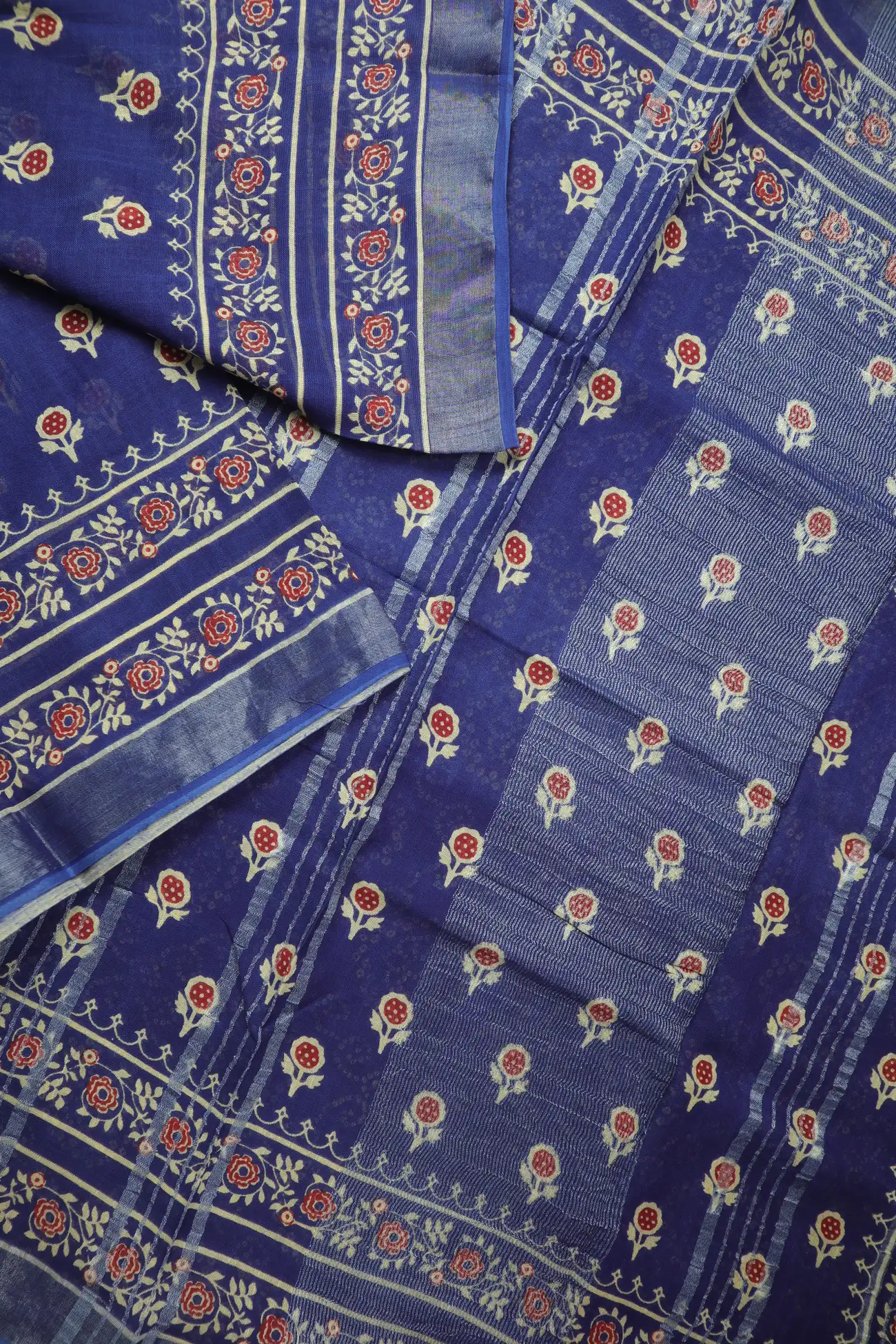 blue-flower-linen-block-printed-saree-lnp000210-b