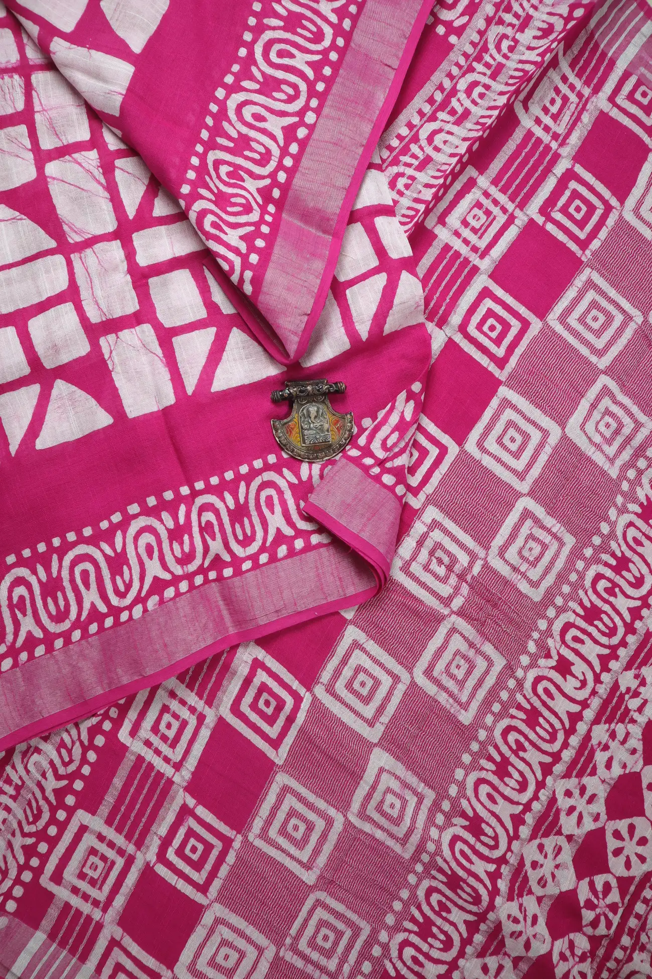 pink-flower-linen-block-printed-saree-lnp000207-a